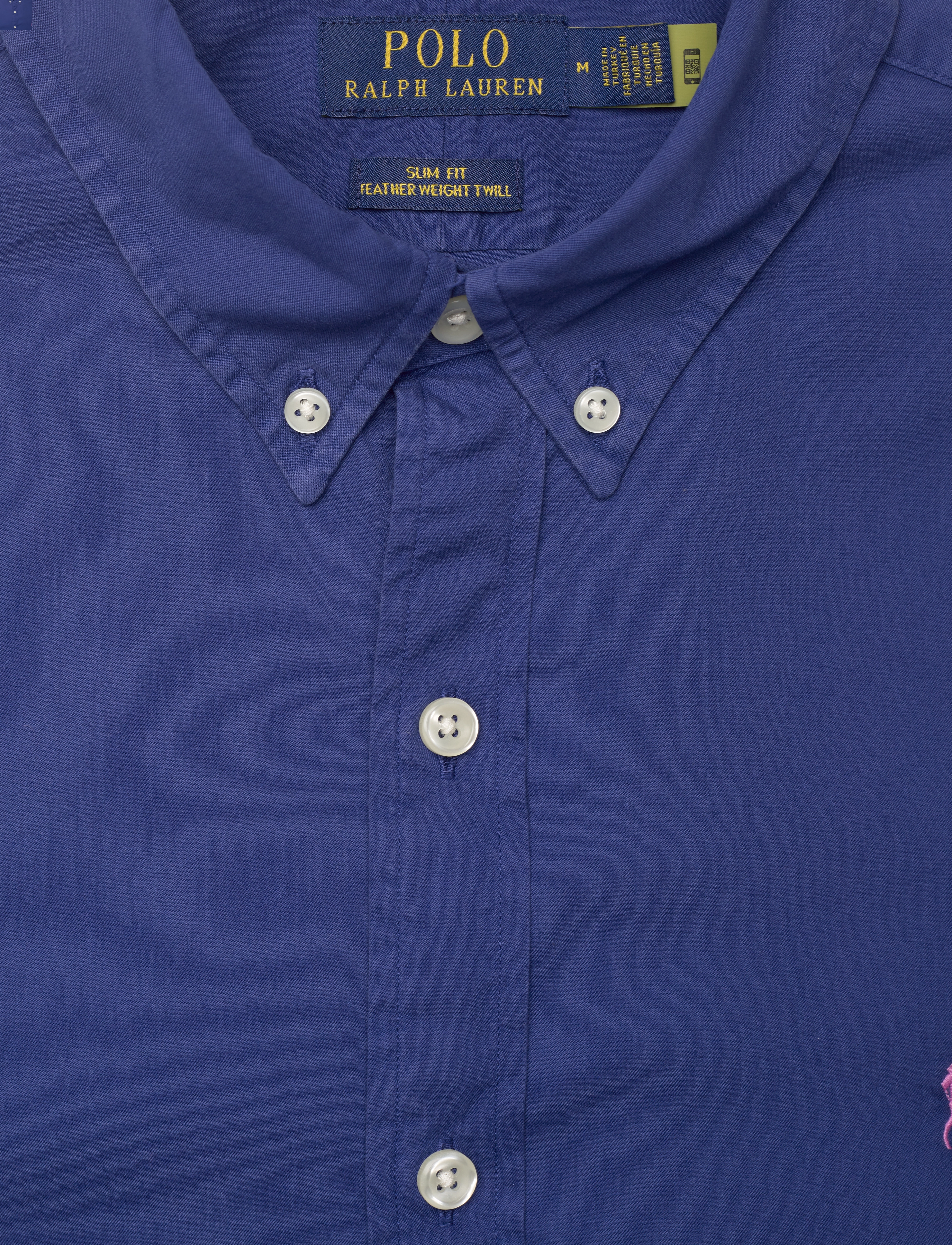Polo Ralph Lauren - Slim Fit Garment-Dyed Twill Shirt - beach royal - 2