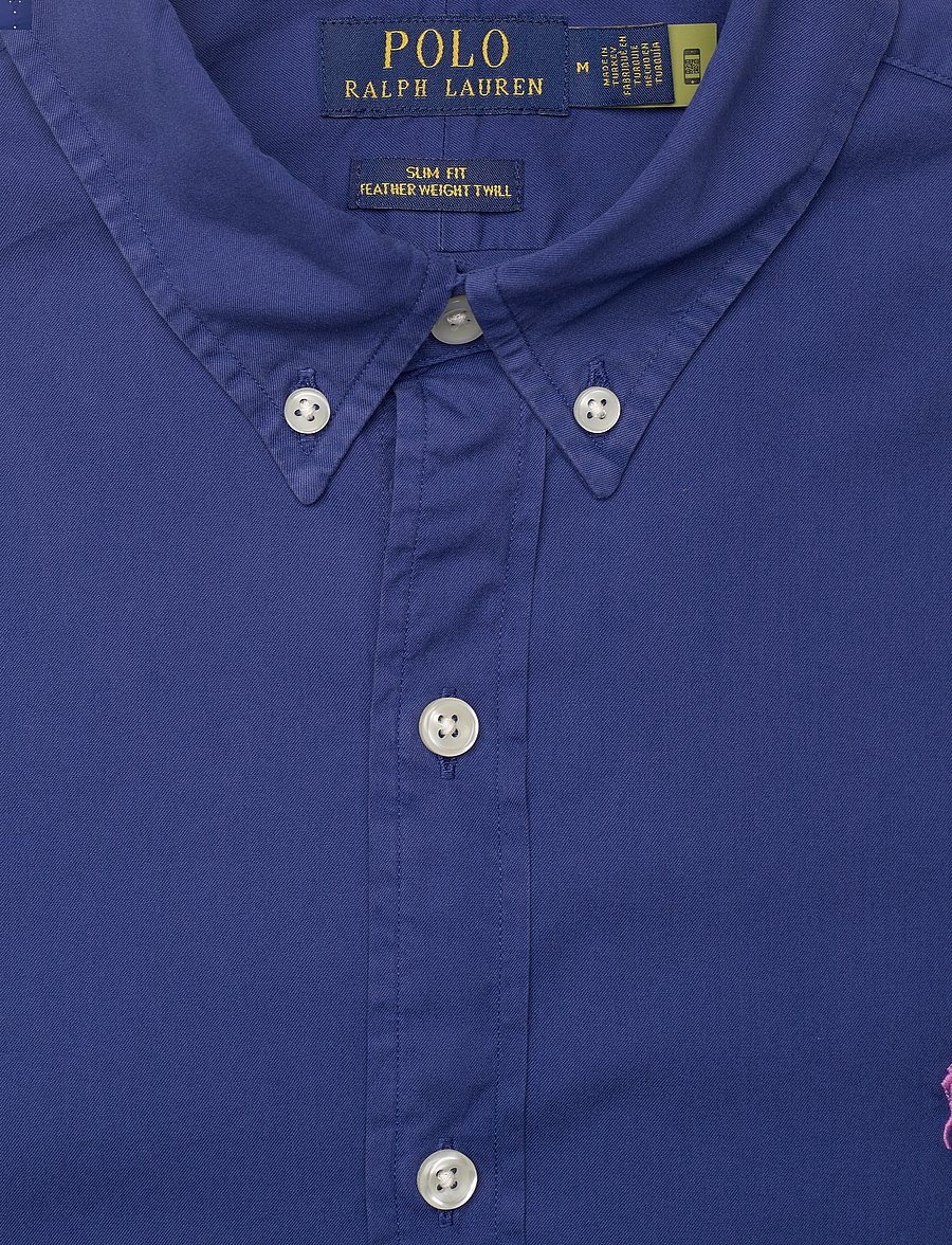 Polo Ralph Lauren - Slim Fit Garment-Dyed Twill Shirt - beach royal - 2