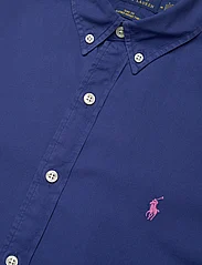 Polo Ralph Lauren - Slim Fit Garment-Dyed Twill Shirt - avslappede skjorter - beach royal - 3