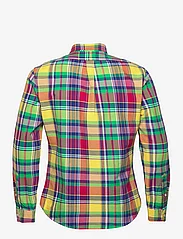 Polo Ralph Lauren - Slim Fit Plaid Oxford Shirt - oxford-hemden - 6342 yellow/red m - 1