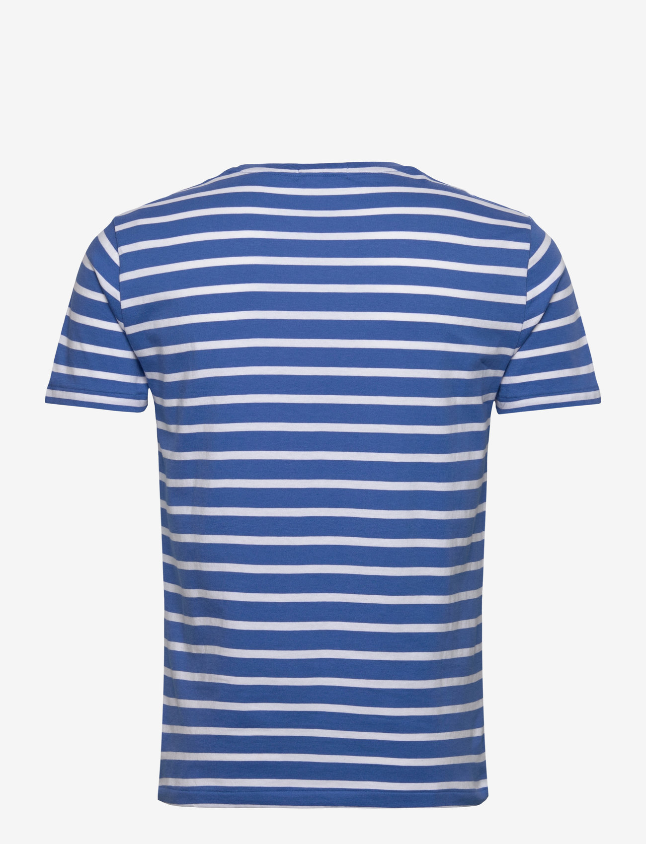 Polo Ralph Lauren - Custom Slim Fit Striped Jersey T-Shirt - kurzärmelig - embayment blue/wh - 1