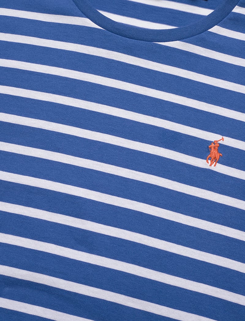 Polo Ralph Lauren - Custom Slim Fit Striped Jersey T-Shirt - kurzärmelig - embayment blue/wh - 2