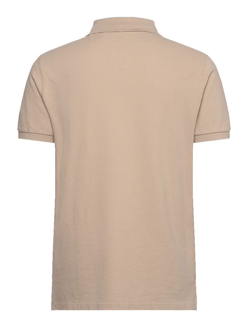 Polo Ralph Lauren - Custom Slim Fit Big Pony Mesh Polo Shirt - kortärmade pikéer - stoneware grey - 1