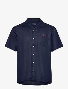 Classic Fit Linen Camp Shirt, Polo Ralph Lauren