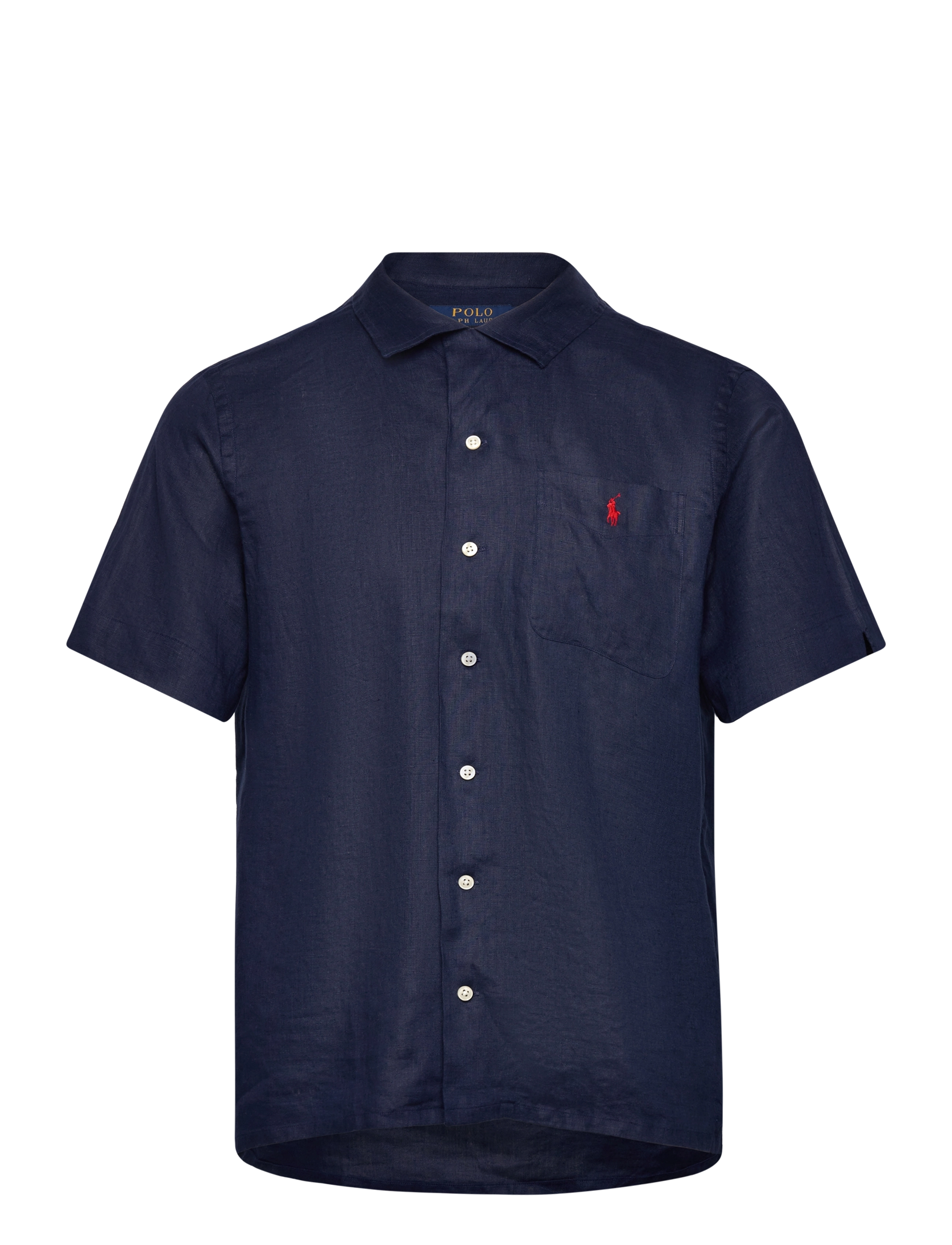 Polo Ralph Lauren - Classic Fit Linen Camp Shirt - newport navy - 2