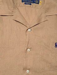 Polo Ralph Lauren - Classic Fit Linen Camp Shirt - kurzarmhemden - vintage khaki - 2
