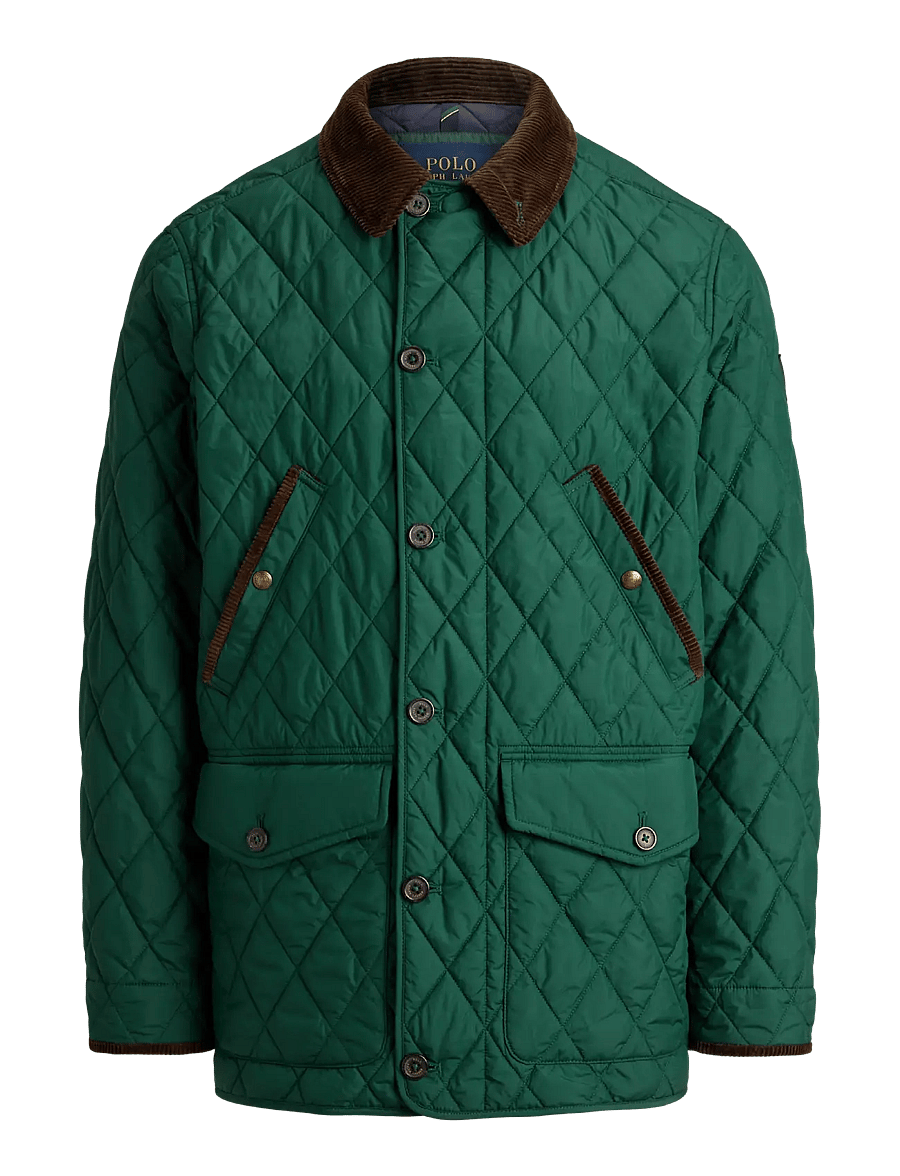 Polo Ralph Lauren - The Beaton Car Coat - quiltade jackor - moss agate - 1