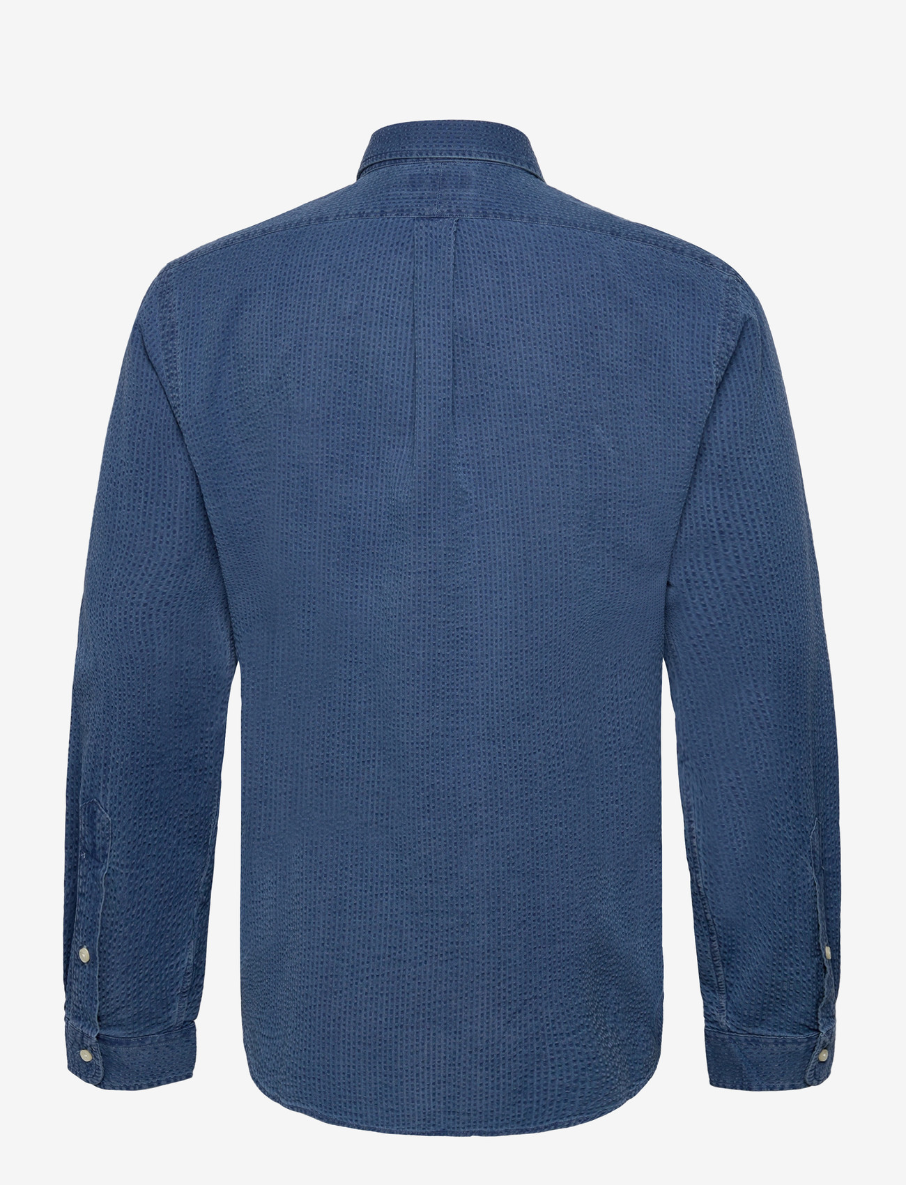 Polo Ralph Lauren - Custom Fit Seersucker Shirt - casual skjorter - dark indigo - 1