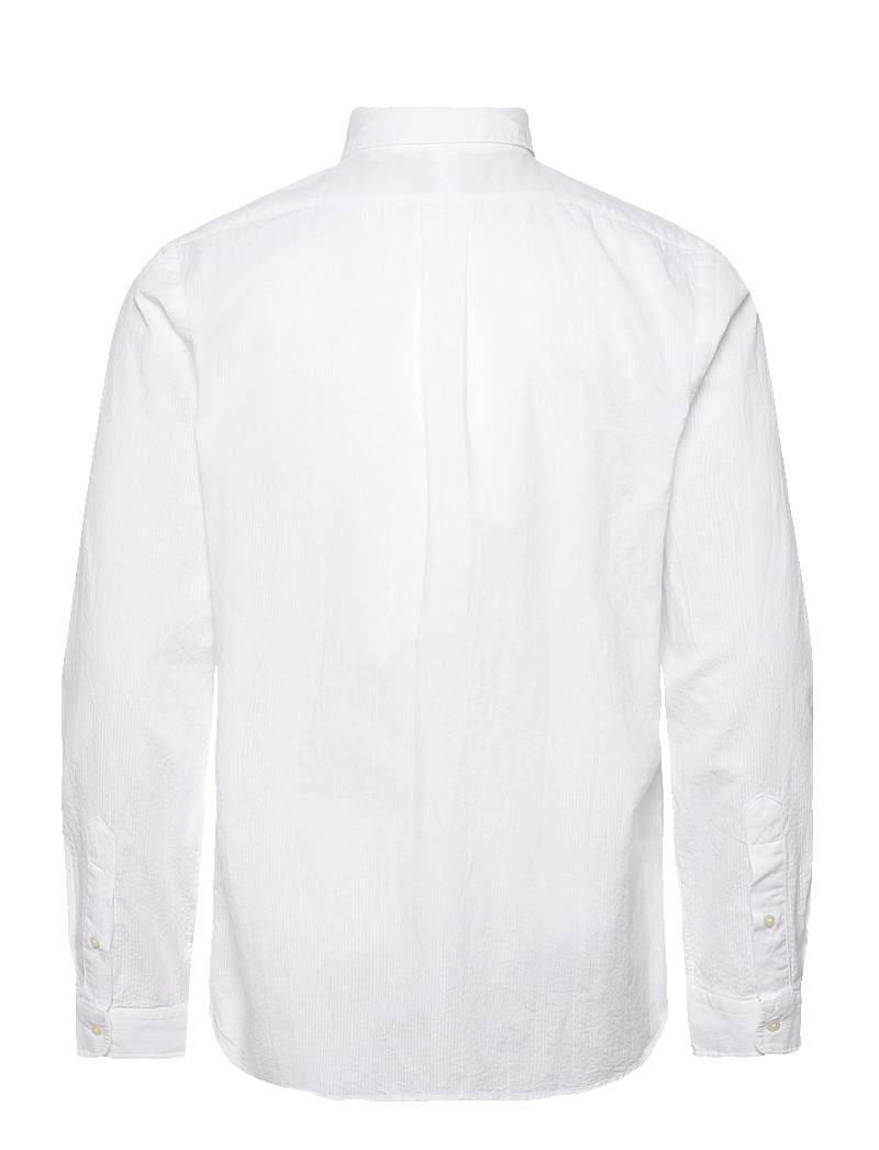 Polo Ralph Lauren - Custom Fit Seersucker Shirt - casual - white - 1