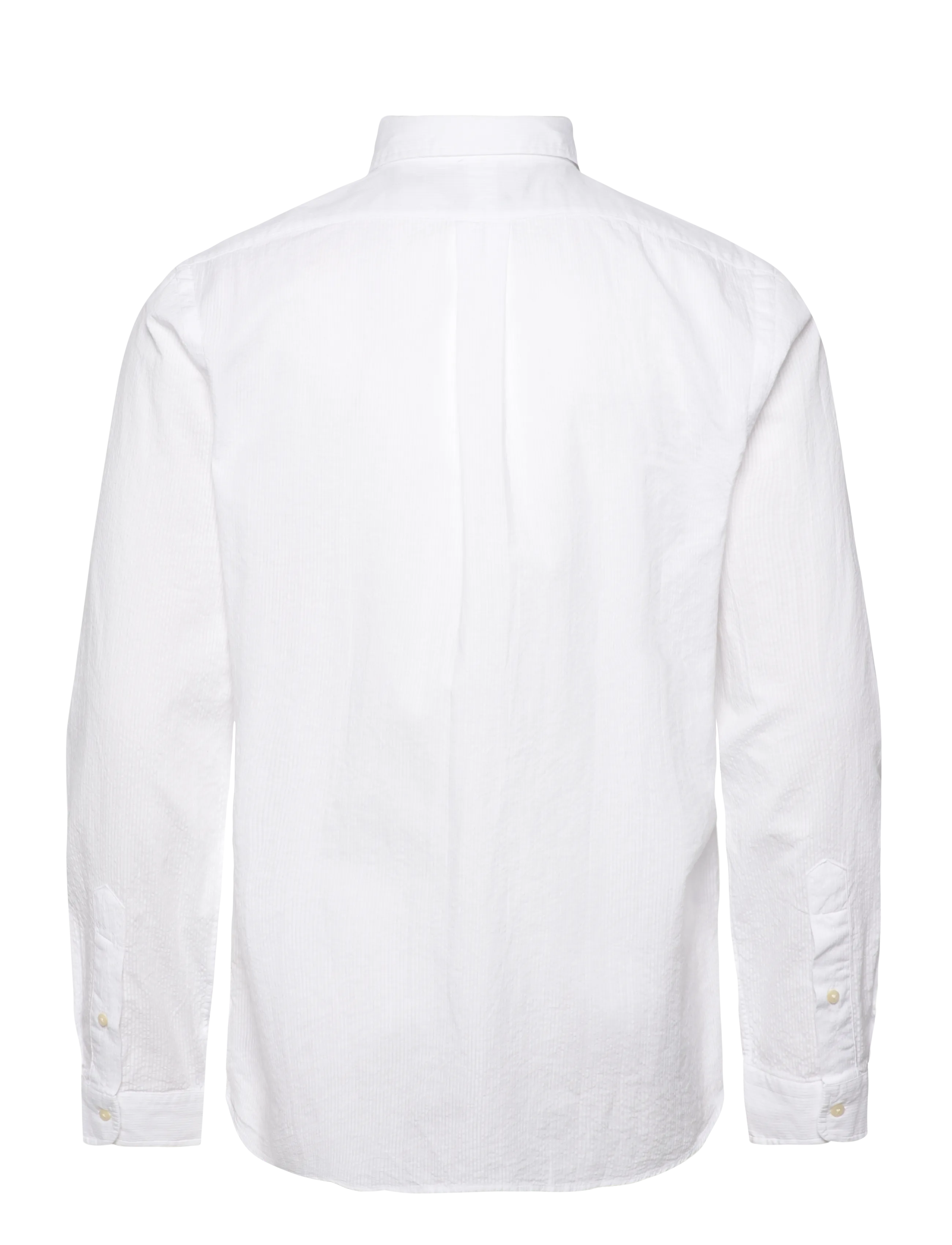 Polo Ralph Lauren - Custom Fit Seersucker Shirt - casual hemden - white - 1