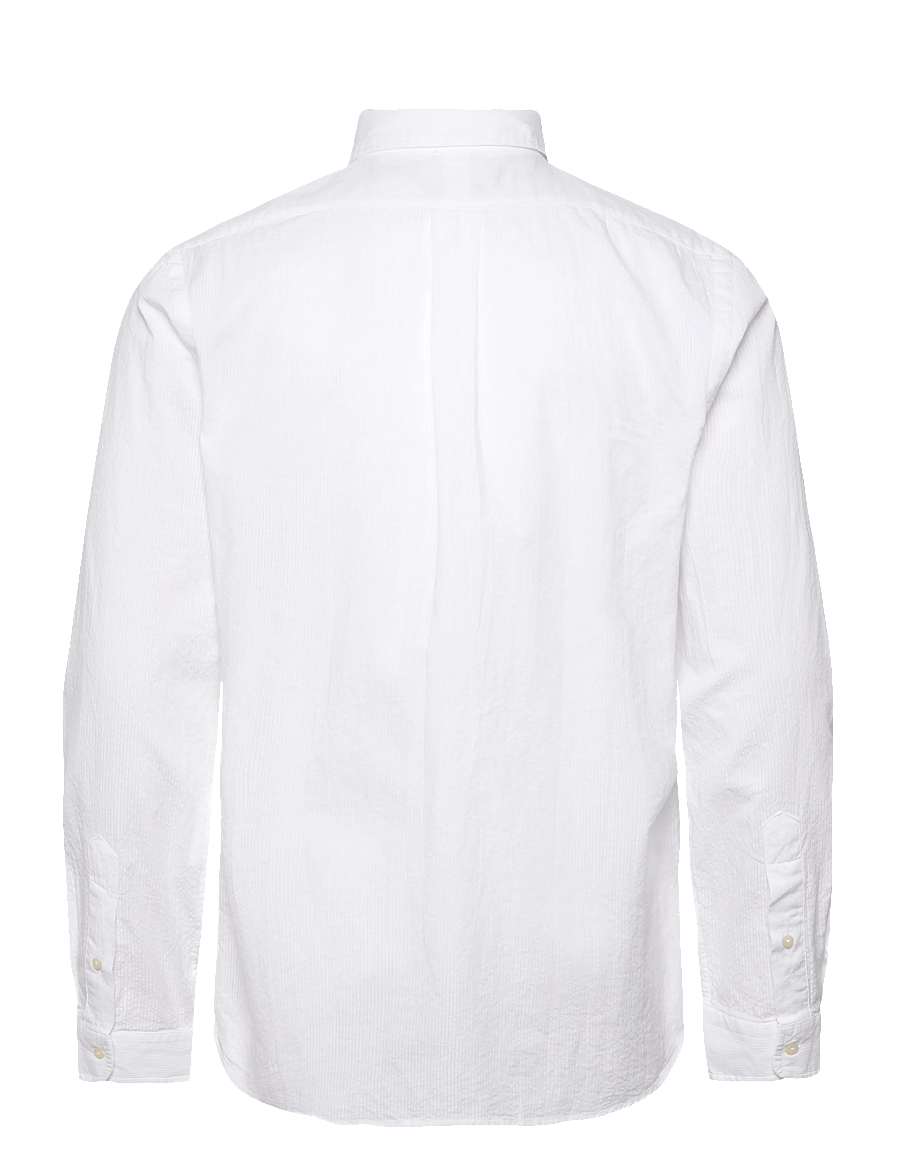 Polo Ralph Lauren - Custom Fit Seersucker Shirt - casual hemden - white - 2