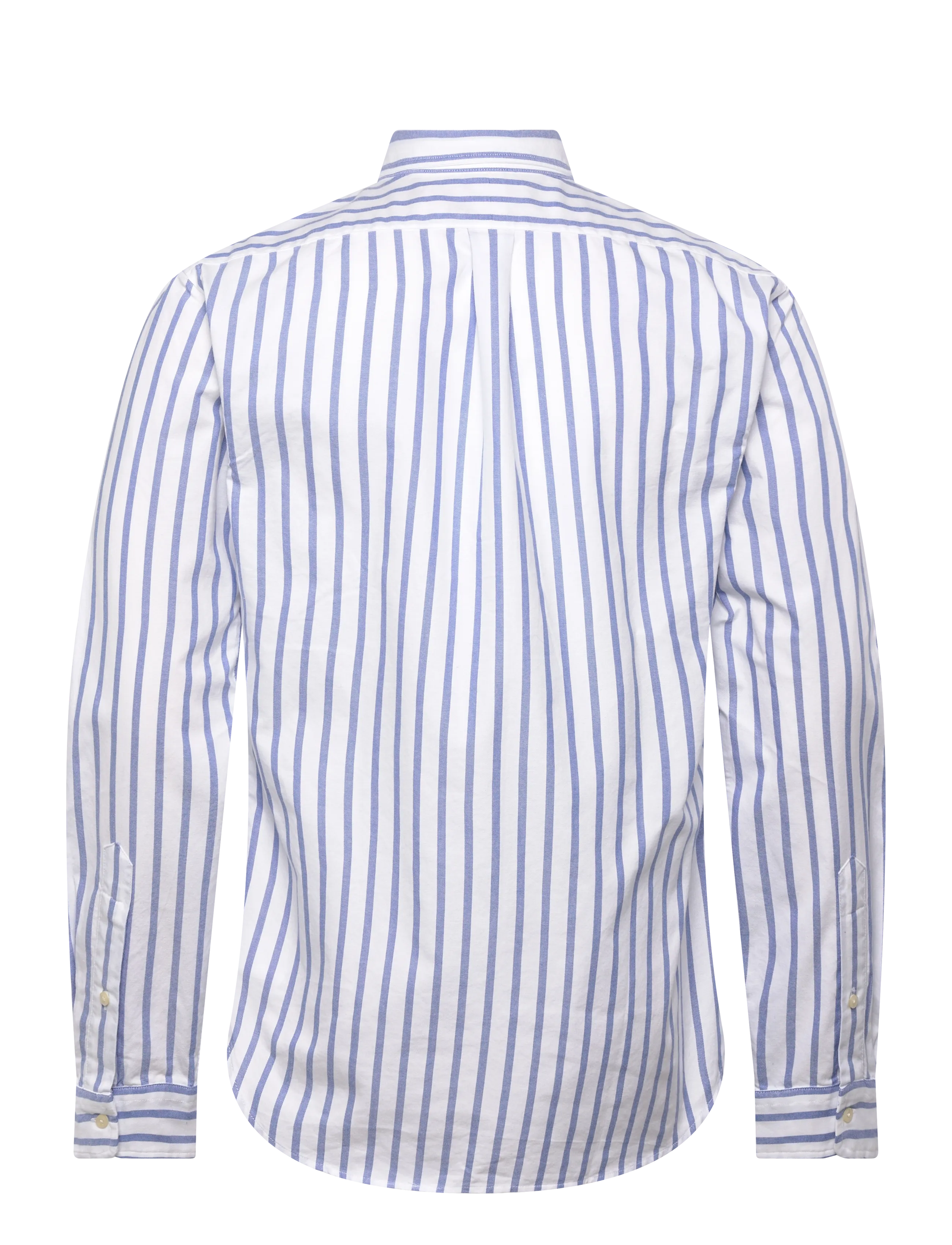 Polo Ralph Lauren - Slim Fit Striped Oxford Shirt - stribede skjorter - 5149a blue/white - 2