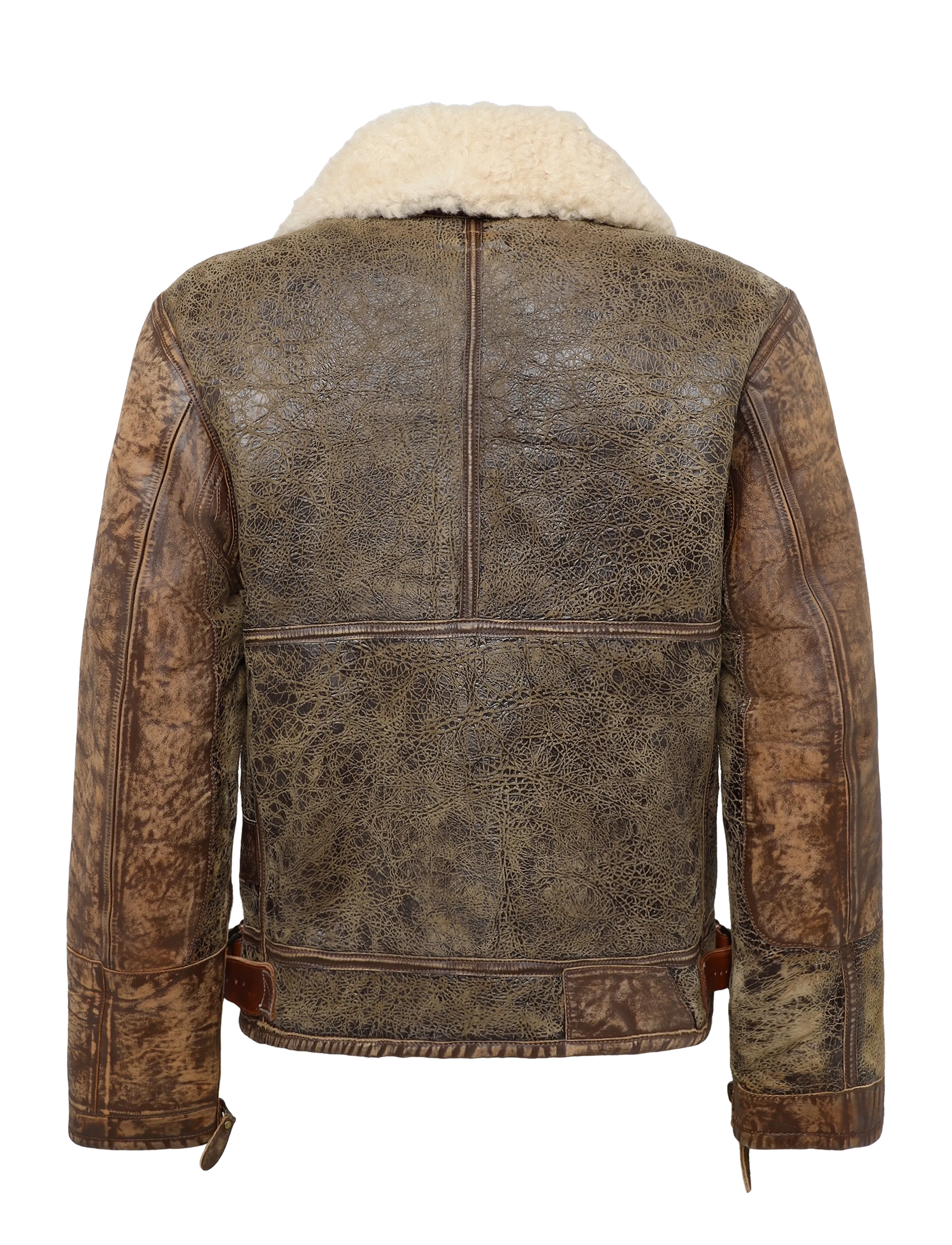 Polo Ralph Lauren - LW ICELANDIC SHRLNG-LW SHEARLING BO - bomber jackets - brown earth - 1