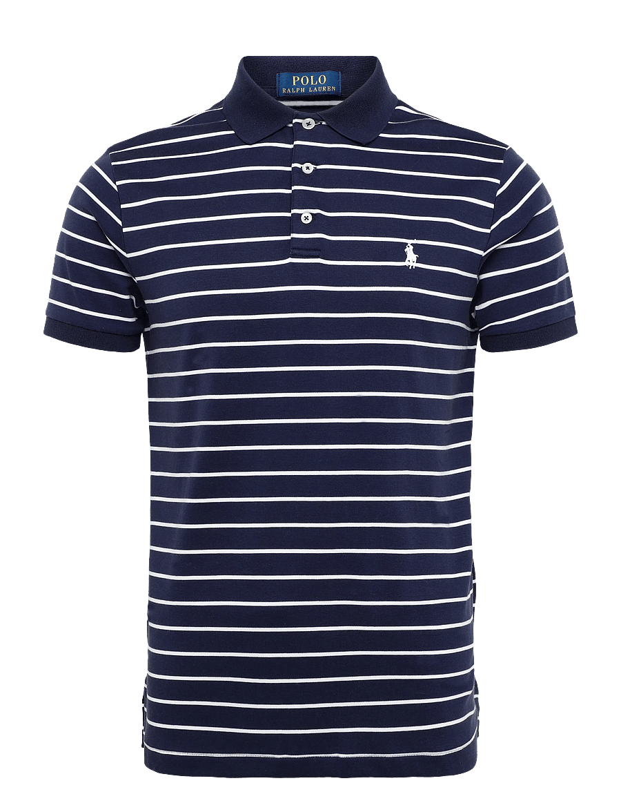 Polo Ralph Lauren - 50/1 INTERLOCK-SSL-PSH - kortärmade pikéer - refnd nvy/wht/c17 - 0