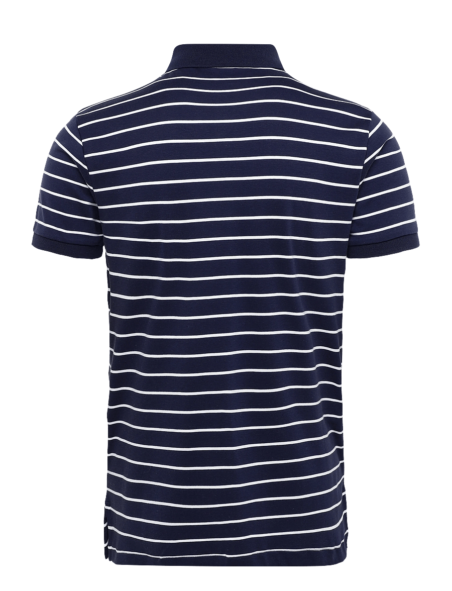 Polo Ralph Lauren - 50/1 INTERLOCK-SSL-PSH - kortärmade pikéer - refnd nvy/wht/c17 - 1