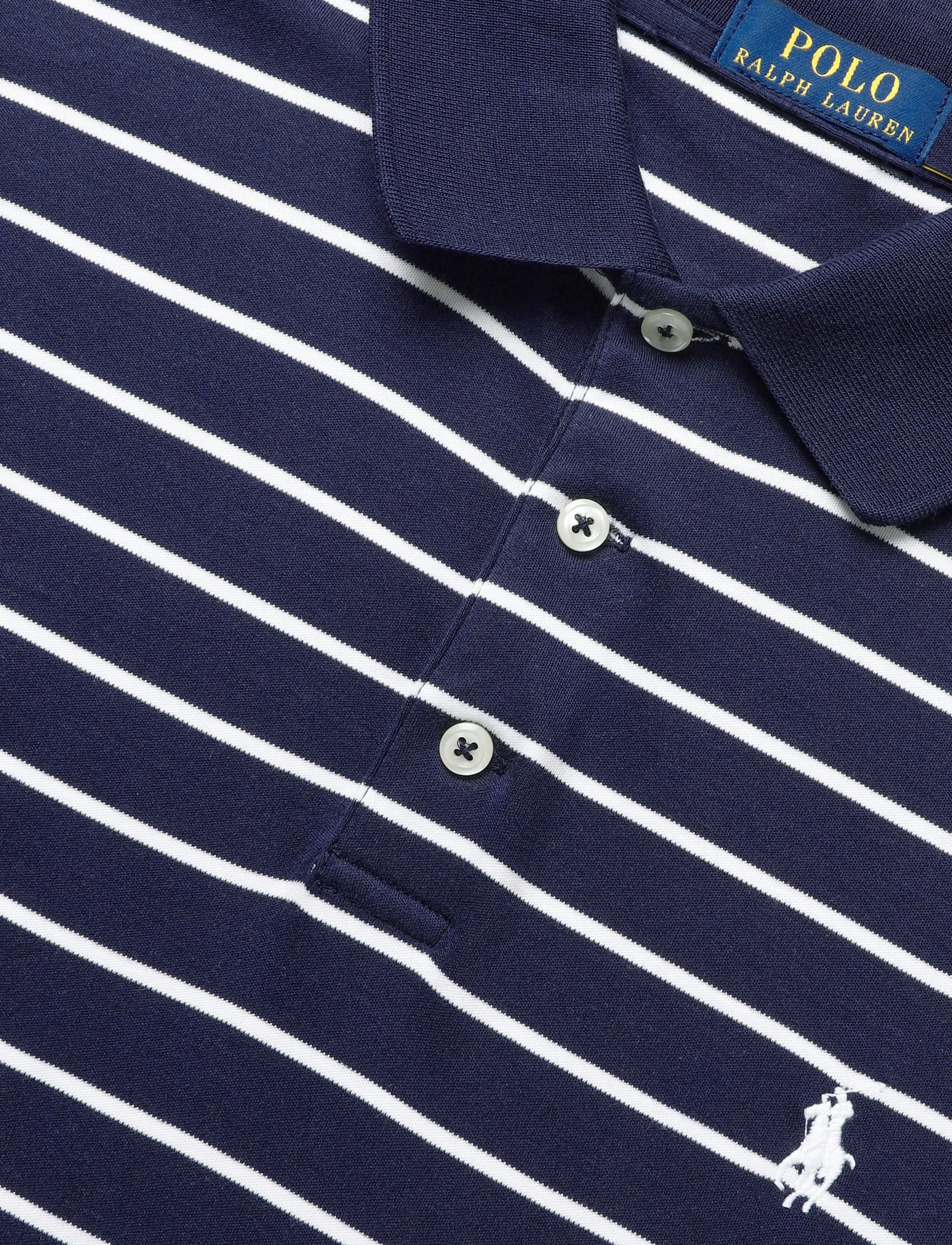 Polo Ralph Lauren - 50/1 INTERLOCK-SSL-PSH - refnd nvy/wht/c17 - 2