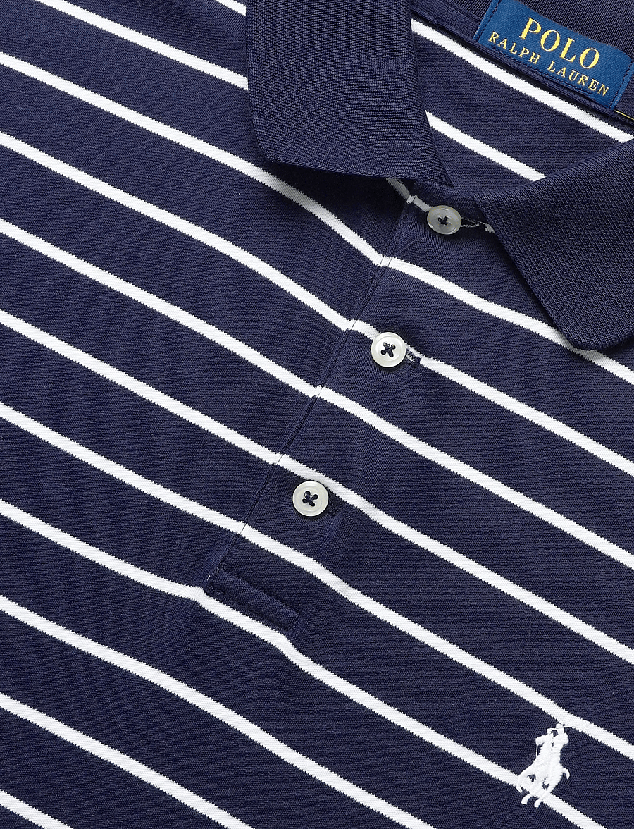 Polo Ralph Lauren - 50/1 INTERLOCK-SSL-PSH - kortärmade pikéer - refnd nvy/wht/c17 - 2