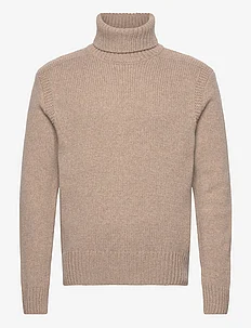 Wool-Cashmere Turtleneck Sweater, Polo Ralph Lauren