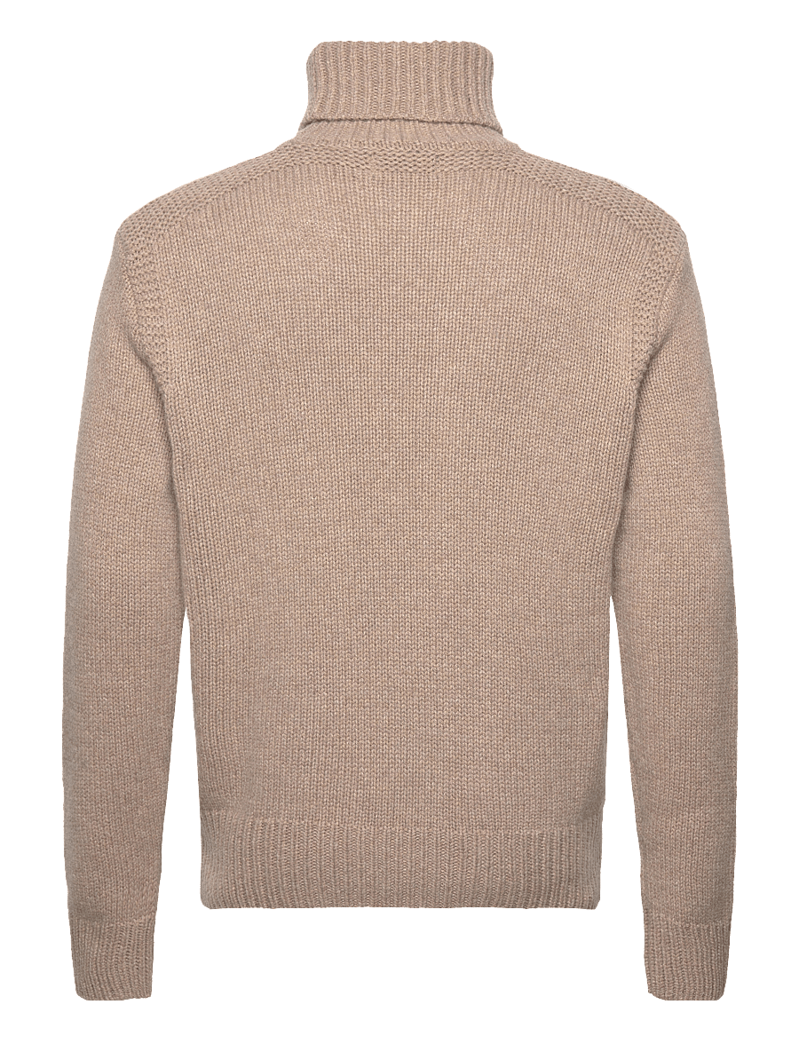 Polo Ralph Lauren - Wool-Cashmere Turtleneck Sweater - oak brown heather - 1