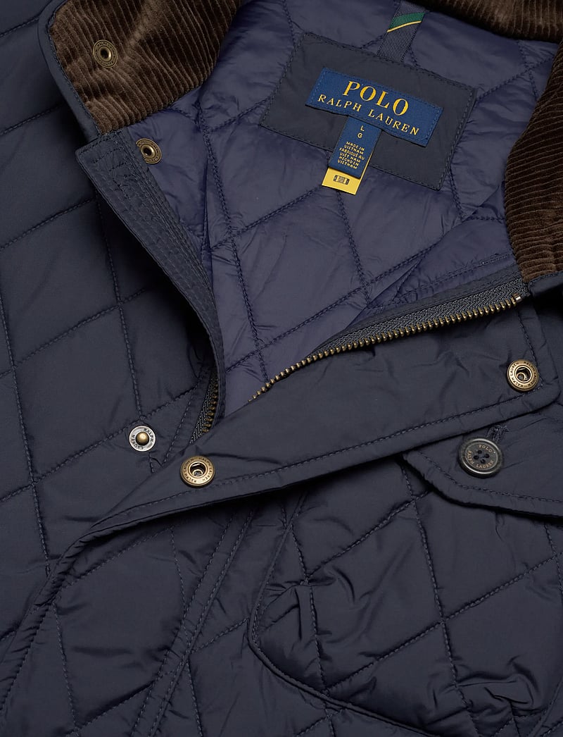 Polo Ralph Lauren - The Beaton Quilted Utility Vest - västar - college navy - 2