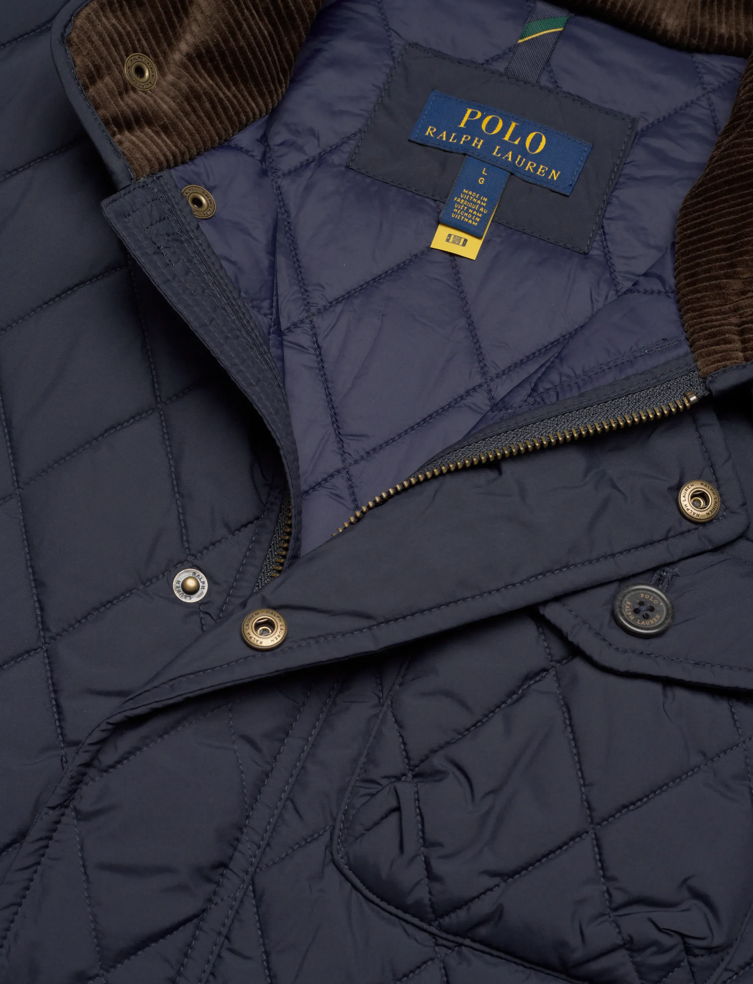 Polo Ralph Lauren - The Beaton Quilted Utility Vest - college navy - 2