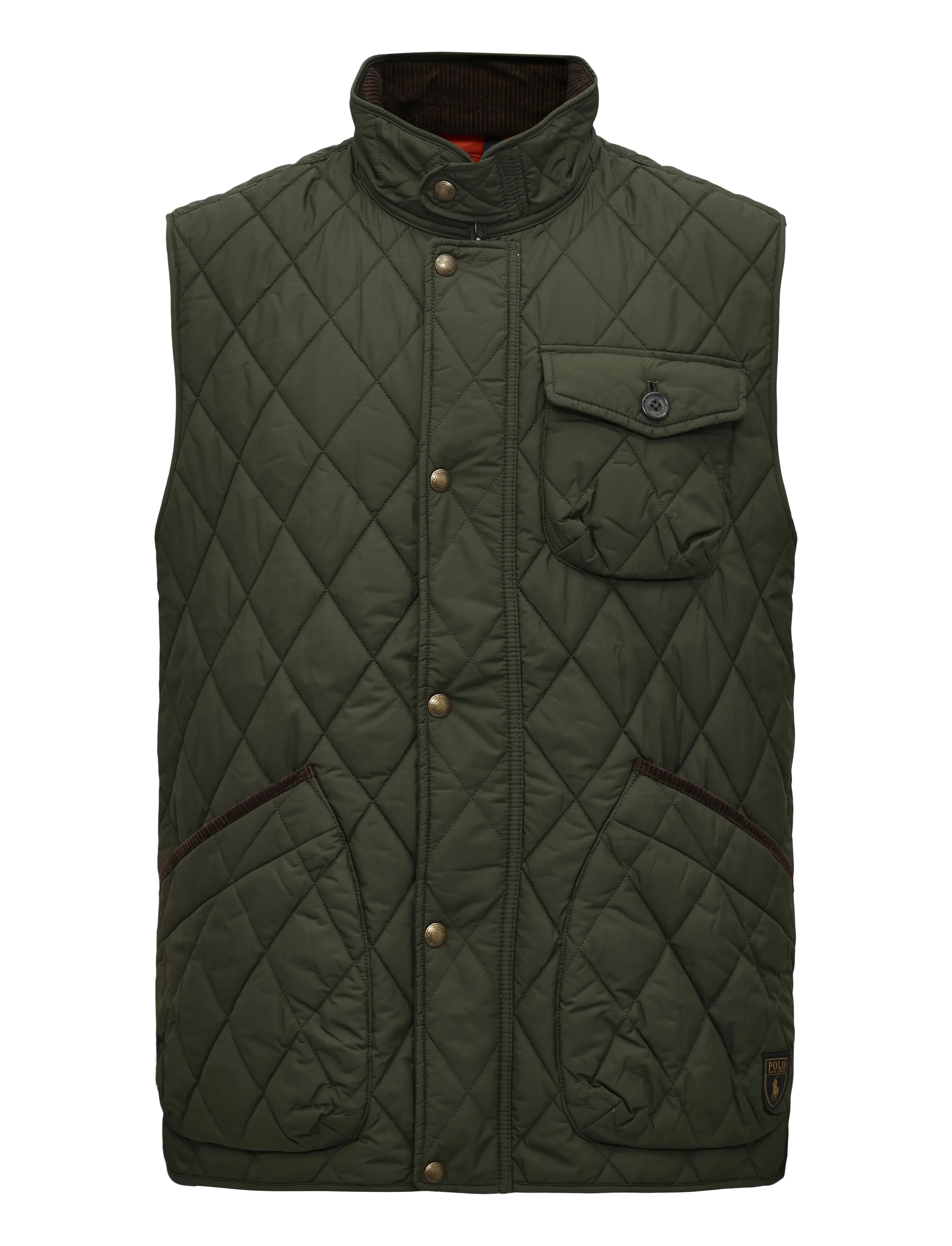 Polo Ralph Lauren - The Beaton Quilted Utility Vest - company olive - 1