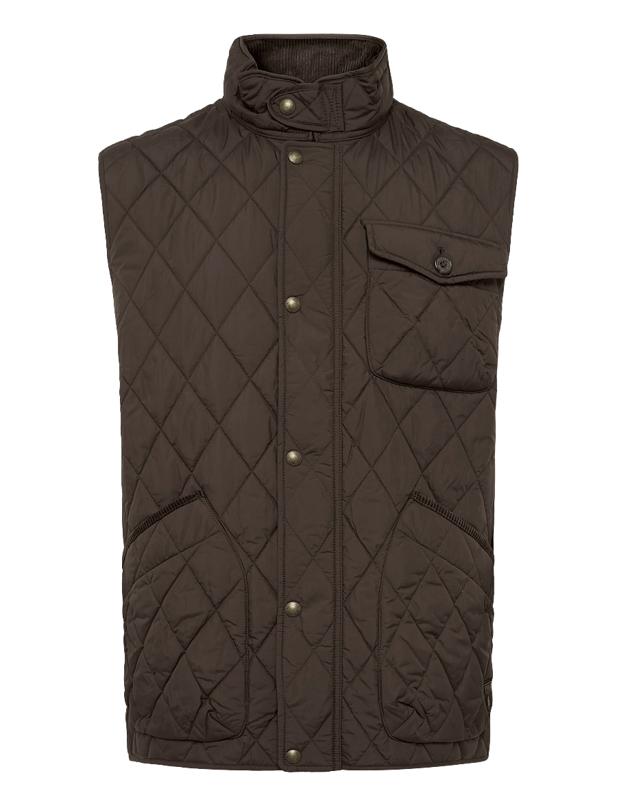 Polo Ralph Lauren - The Beaton Quilted Utility Vest - nach anlass kaufen - nutmeg brwn - 2