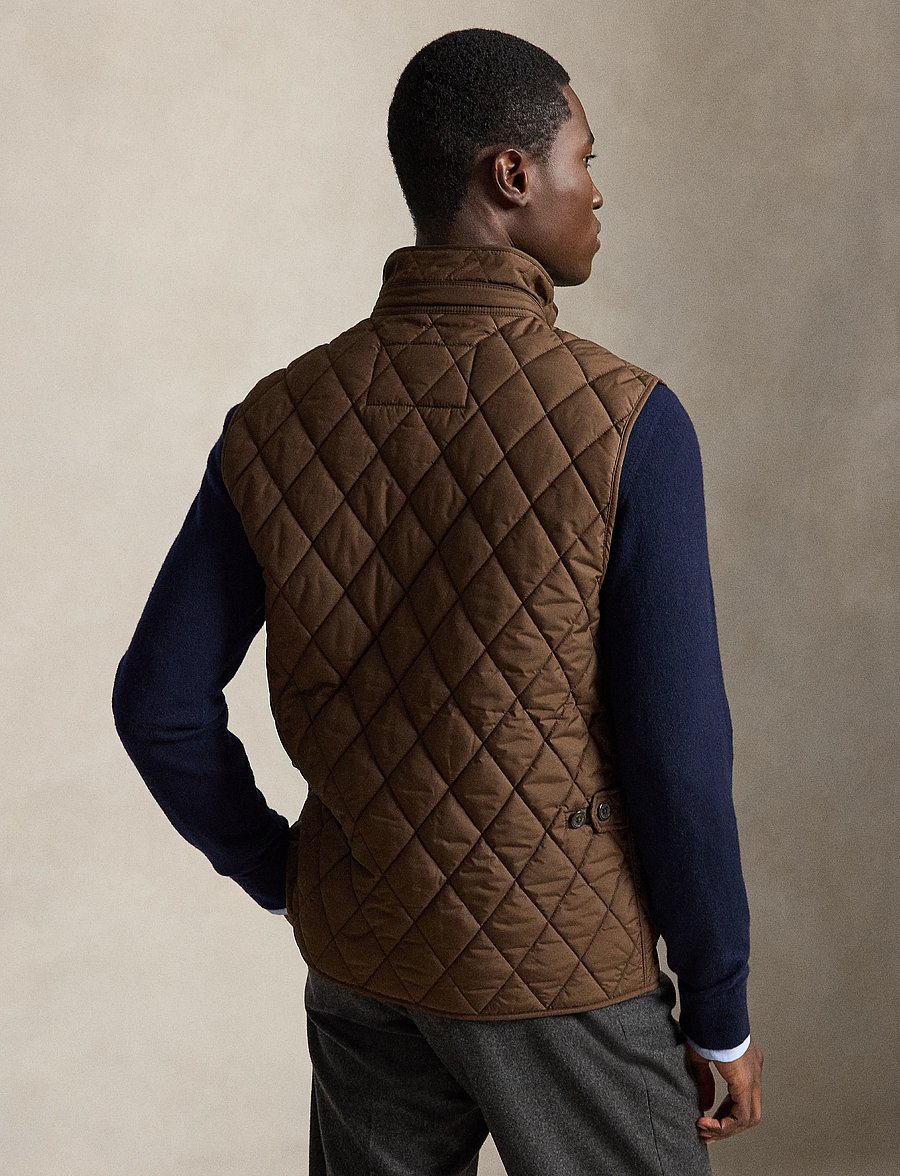 Polo Ralph Lauren - The Beaton Quilted Utility Vest - nach anlass kaufen - nutmeg brwn - 4
