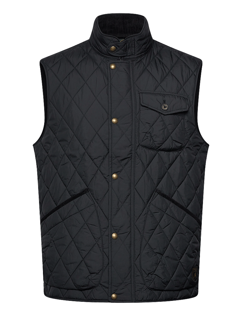 Polo Ralph Lauren - The Beaton Quilted Utility Vest - polo black - 0