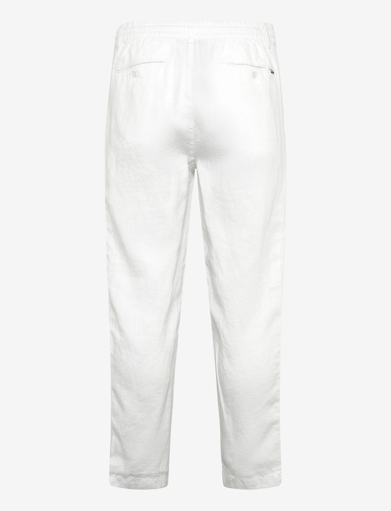 Polo Ralph Lauren - Lateef Slim Tapered Fit Linen Pant - lininės kelnės - ceramic white - 2