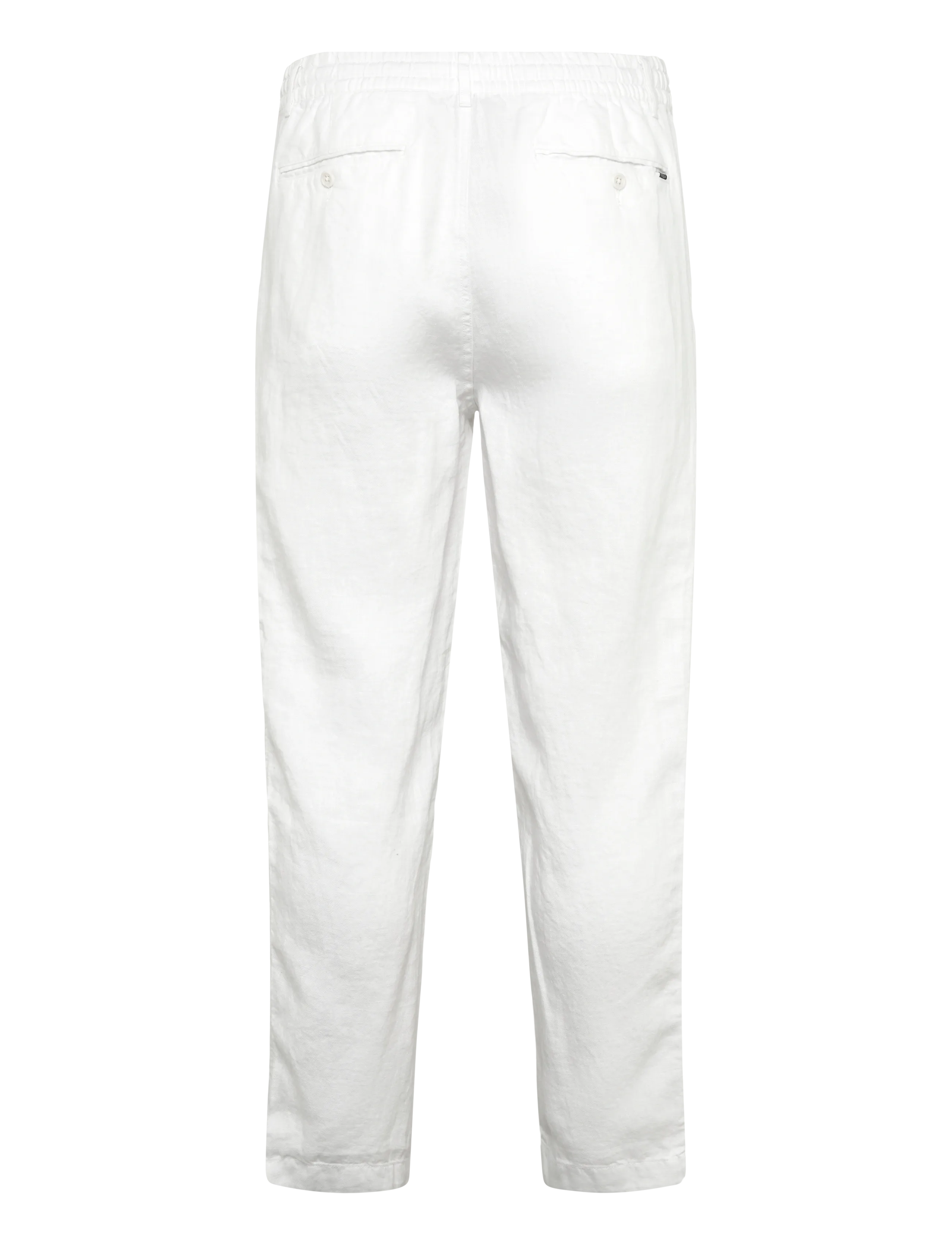 Polo Ralph Lauren - Lateef Slim Tapered Fit Linen Pant - linnebyxor - ceramic white - 2