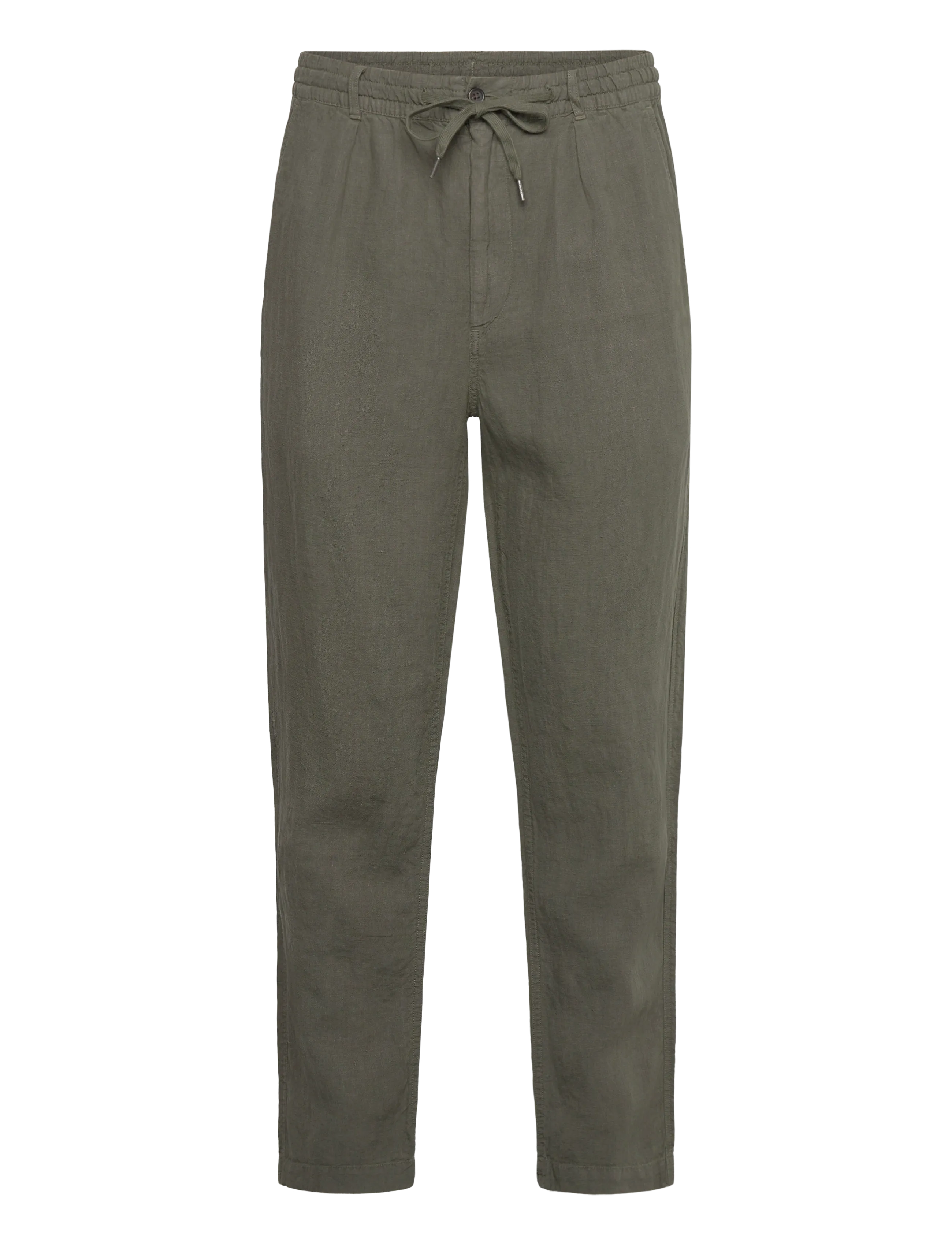 Polo Ralph Lauren Lateef Slim Tapered Fit Linen Pant - Bukser - NEW OLIVE / khaki/green