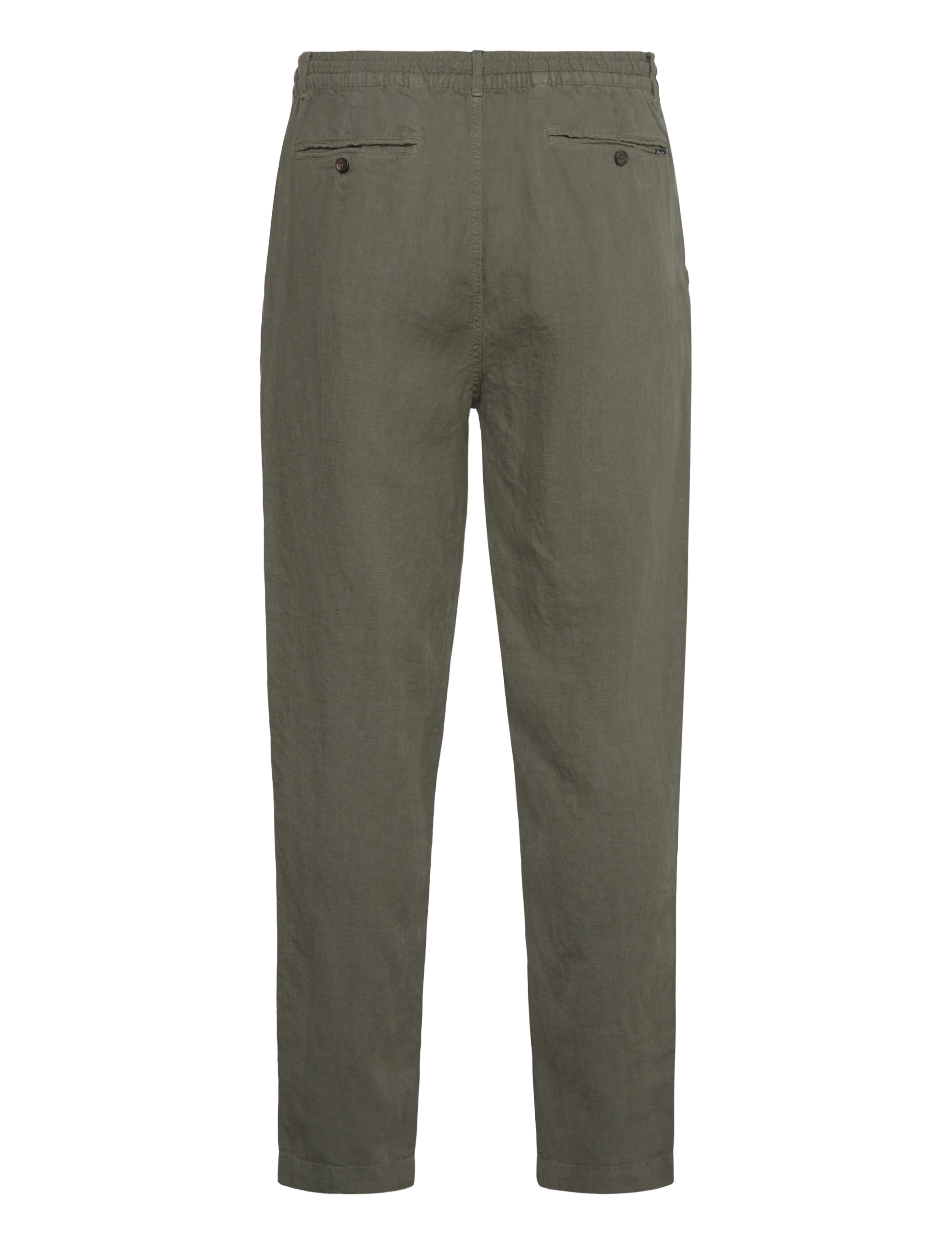 Polo Ralph Lauren - Lateef Slim Tapered Fit Linen Pant - leinenhosen - new olive - 1