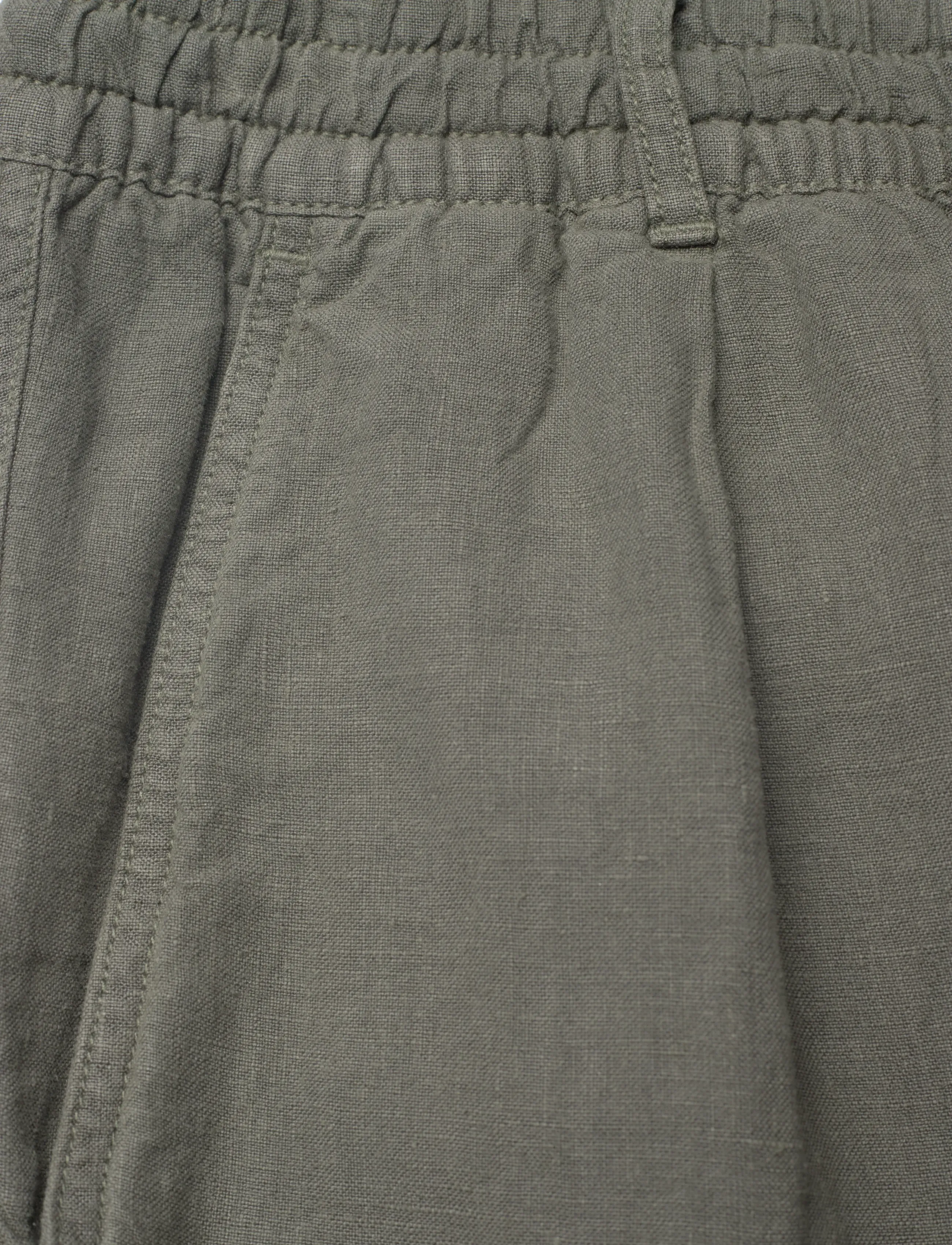 Polo Ralph Lauren - Lateef Slim Tapered Fit Linen Pant - leinenhosen - new olive - 2