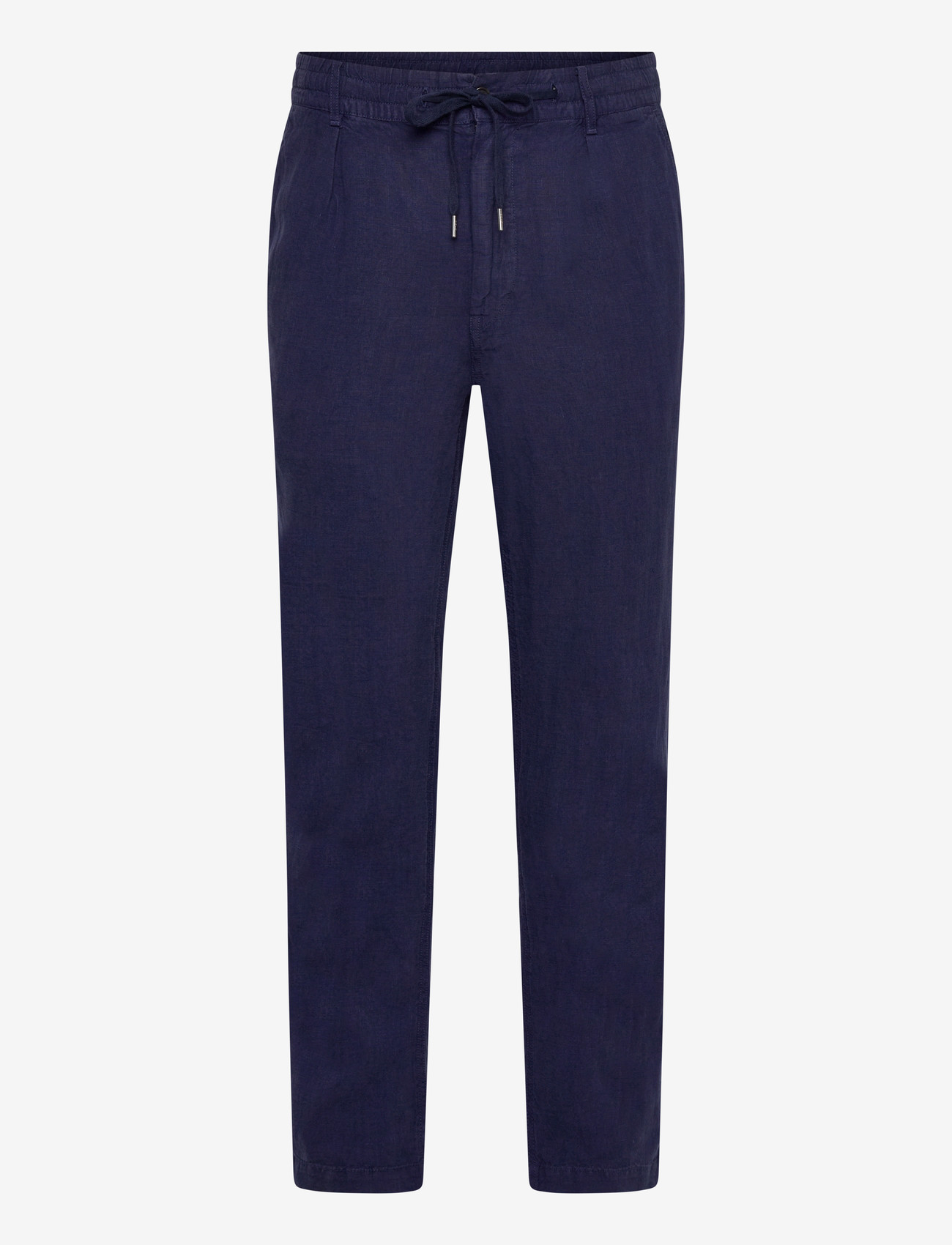 Polo Ralph Lauren - Lateef Slim Tapered Fit Linen Pant - lininės kelnės - newport navy - 1