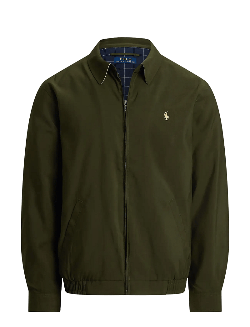 Polo Ralph Lauren - Twill Bi-Swing Jacket - light jackets - company olive - 1
