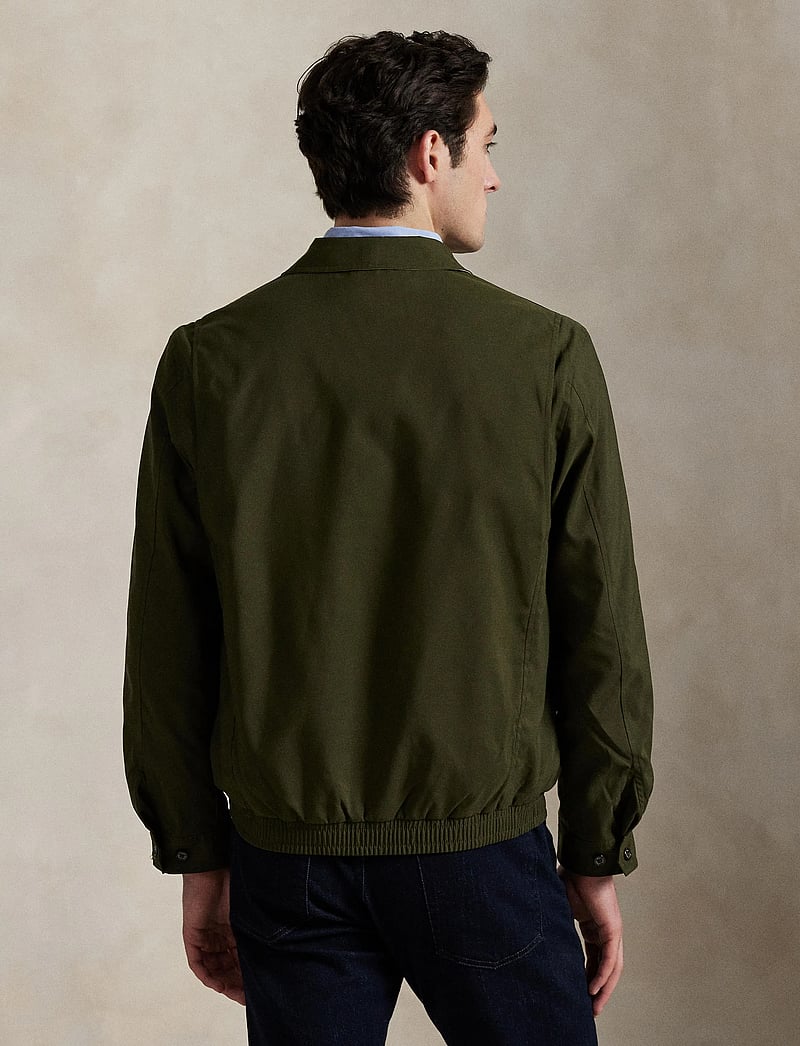 Polo Ralph Lauren - Twill Bi-Swing Jacket - light jackets - company olive - 2