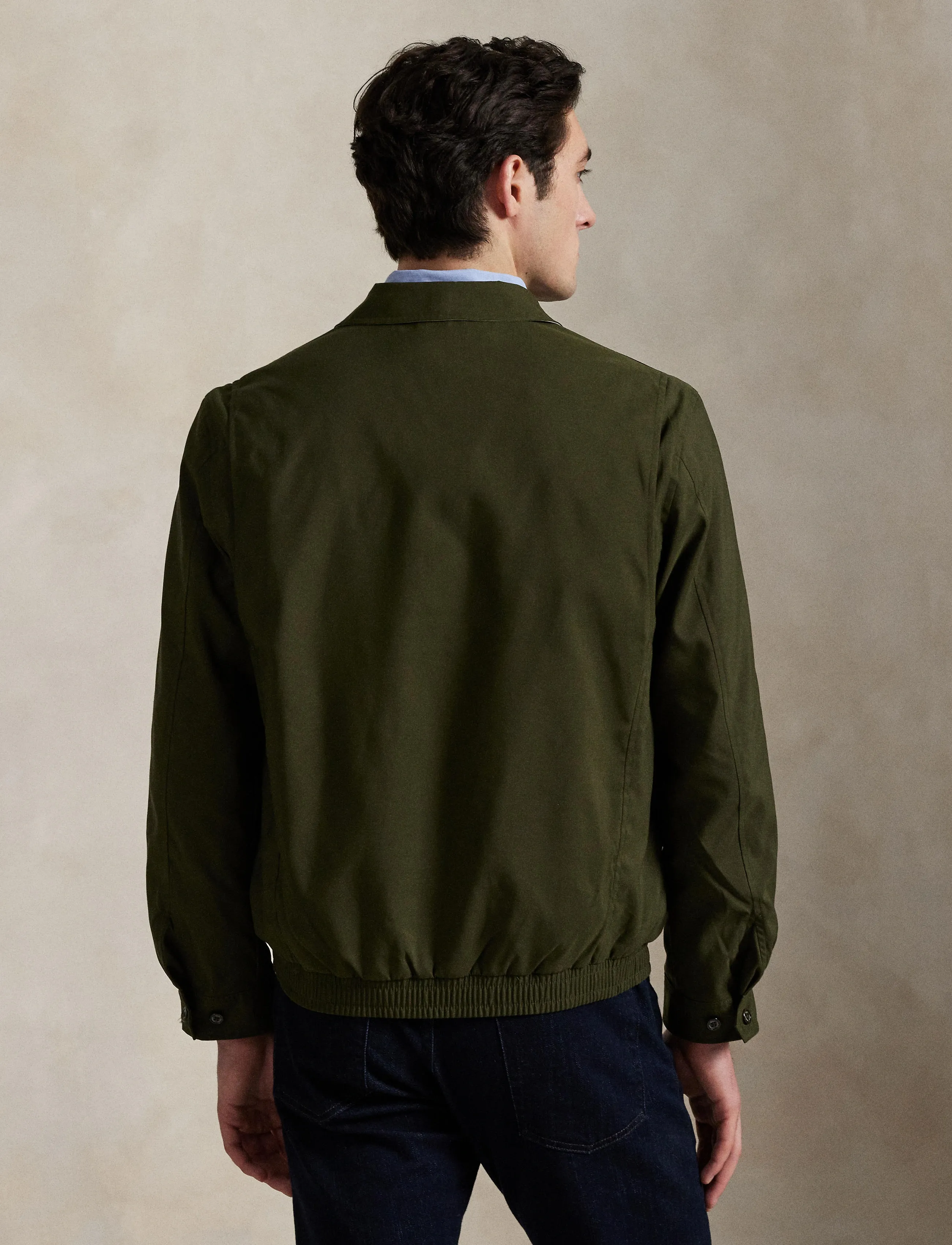Polo Ralph Lauren - Twill Bi-Swing Jacket - pavasara jakas - company olive - 2