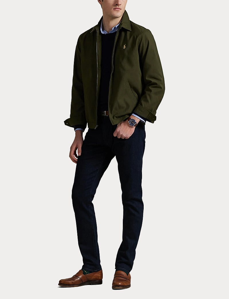 Polo Ralph Lauren - Twill Bi-Swing Jacket - light jackets - company olive - 4