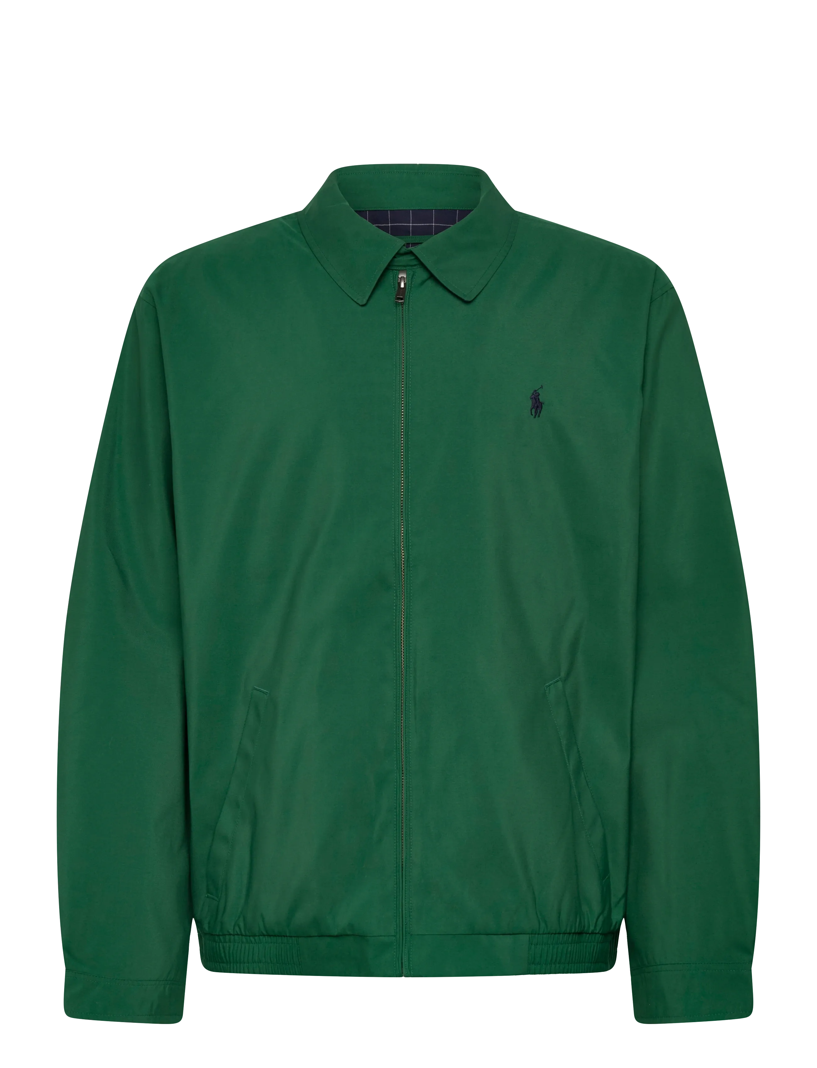 Polo Ralph Lauren Twill Bi-Swing Jacket, Mænd, Harrington Jakke, Grøn, Str: L