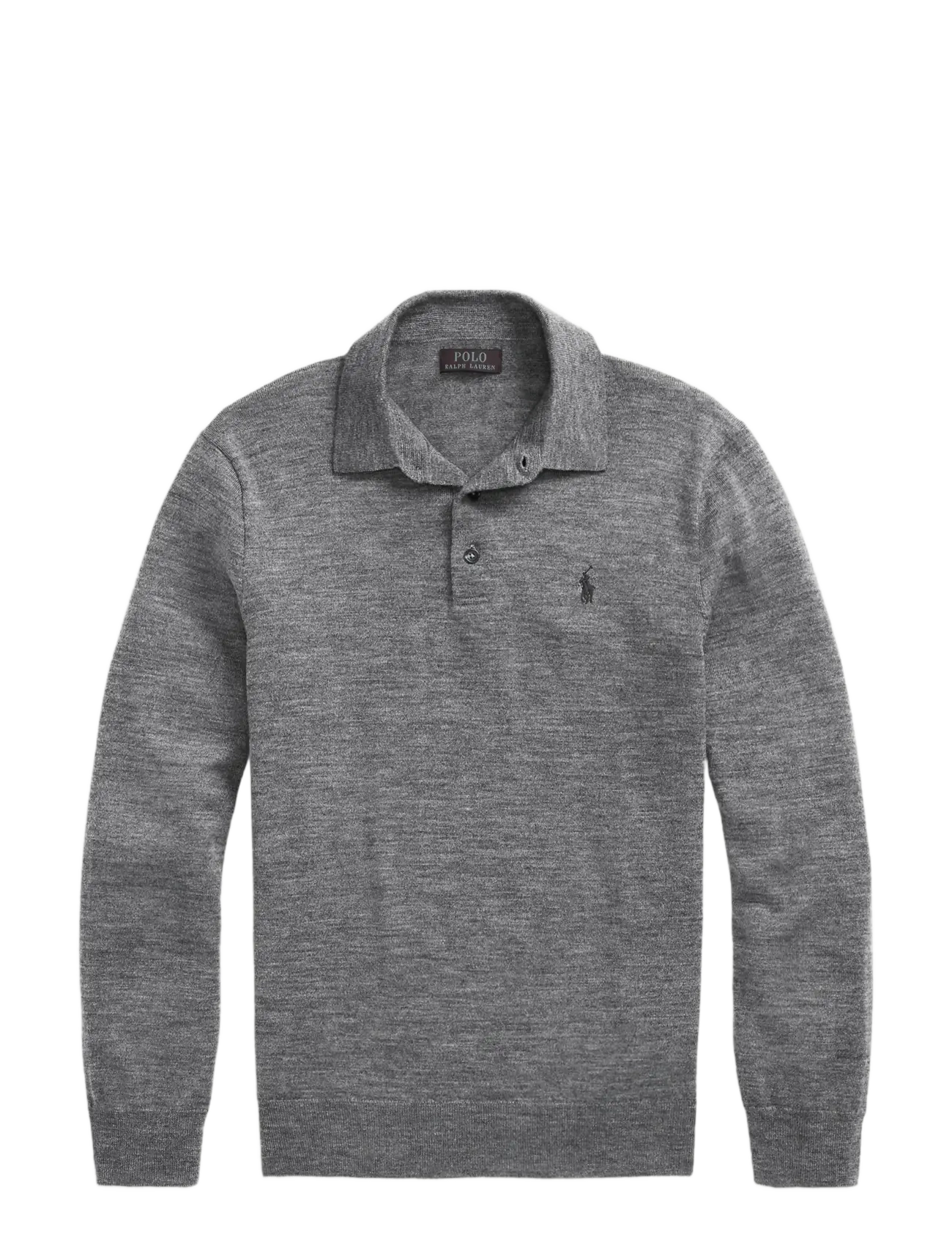 Polo Ralph Lauren 2/30 MERINO WL RWS-LSL-PLO - Strik - FAWN GREY HEATHER / grey