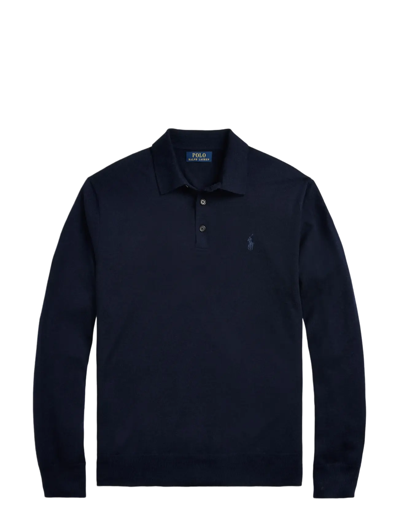 Polo Ralph Lauren 2/30 MERINO WL RWS-LSL-PLO - Strik - HUNTER NAVY / navy