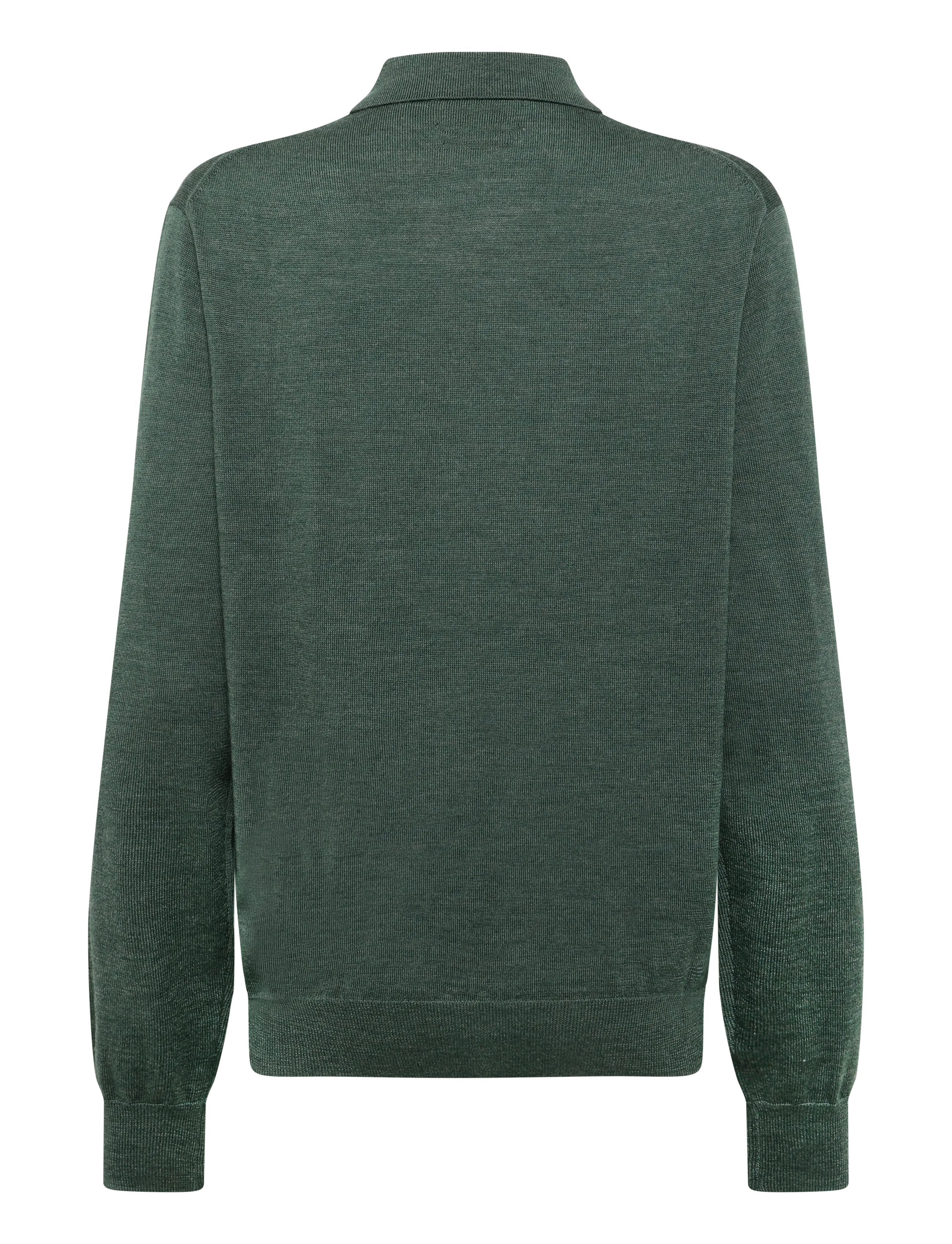 Polo Ralph Lauren - Washable Wool Polo-Collar Sweater - pikkade varrukatega kootud polod - lodgepole pine he - 2