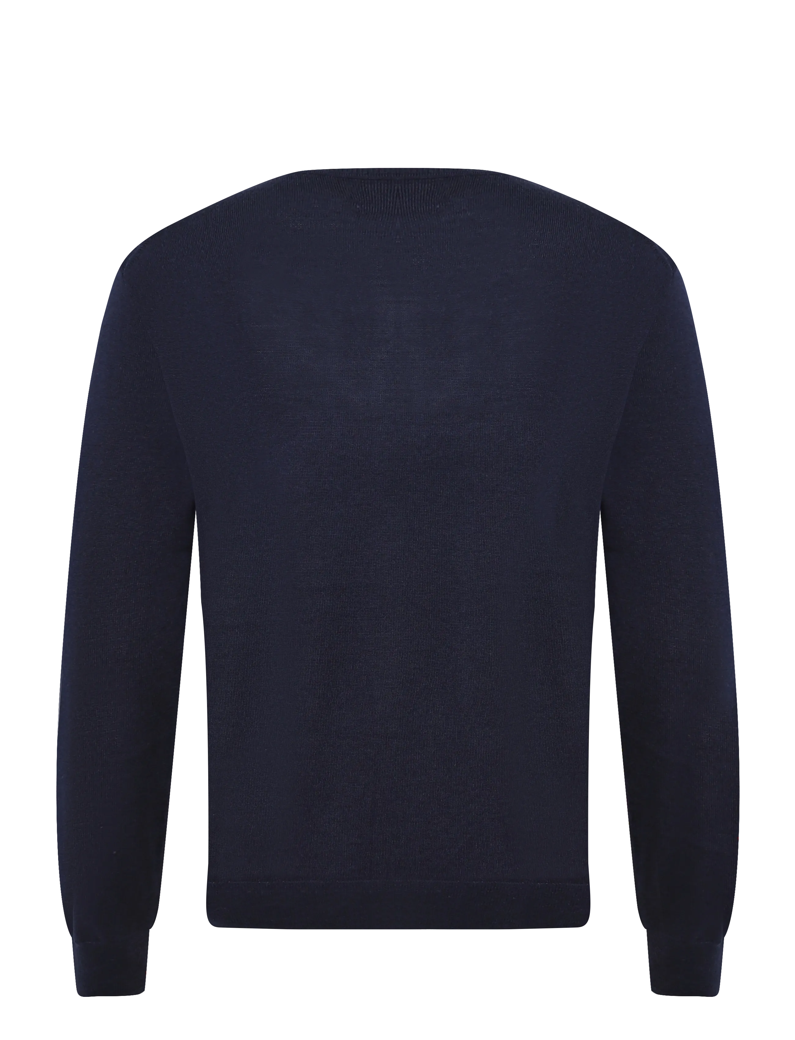 Polo Ralph Lauren - 2/30 MERINO WL RWS-LSL-PLO - v-ausschnitt - hunter navy - 1