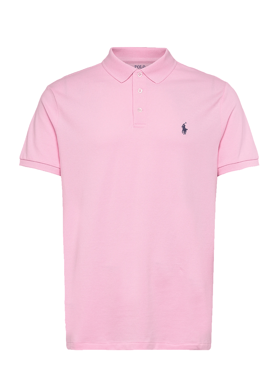 Polo Ralph Lauren - Custom Slim Fit Stretch Mesh Polo Shirt - kurzärmelig - carmel pink/c7532 - 1