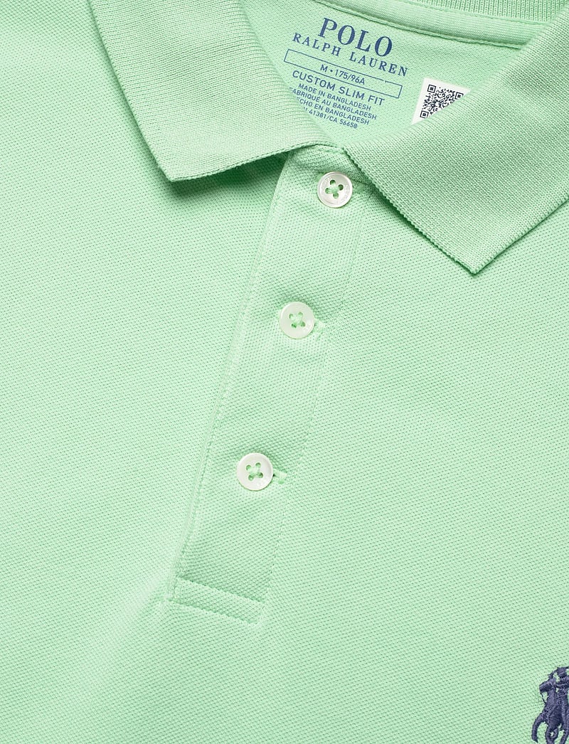 Polo Ralph Lauren - STRETCH MESH-SSL-PSH - lühikeste varrukatega polod - pastel mint/c7532 - 4