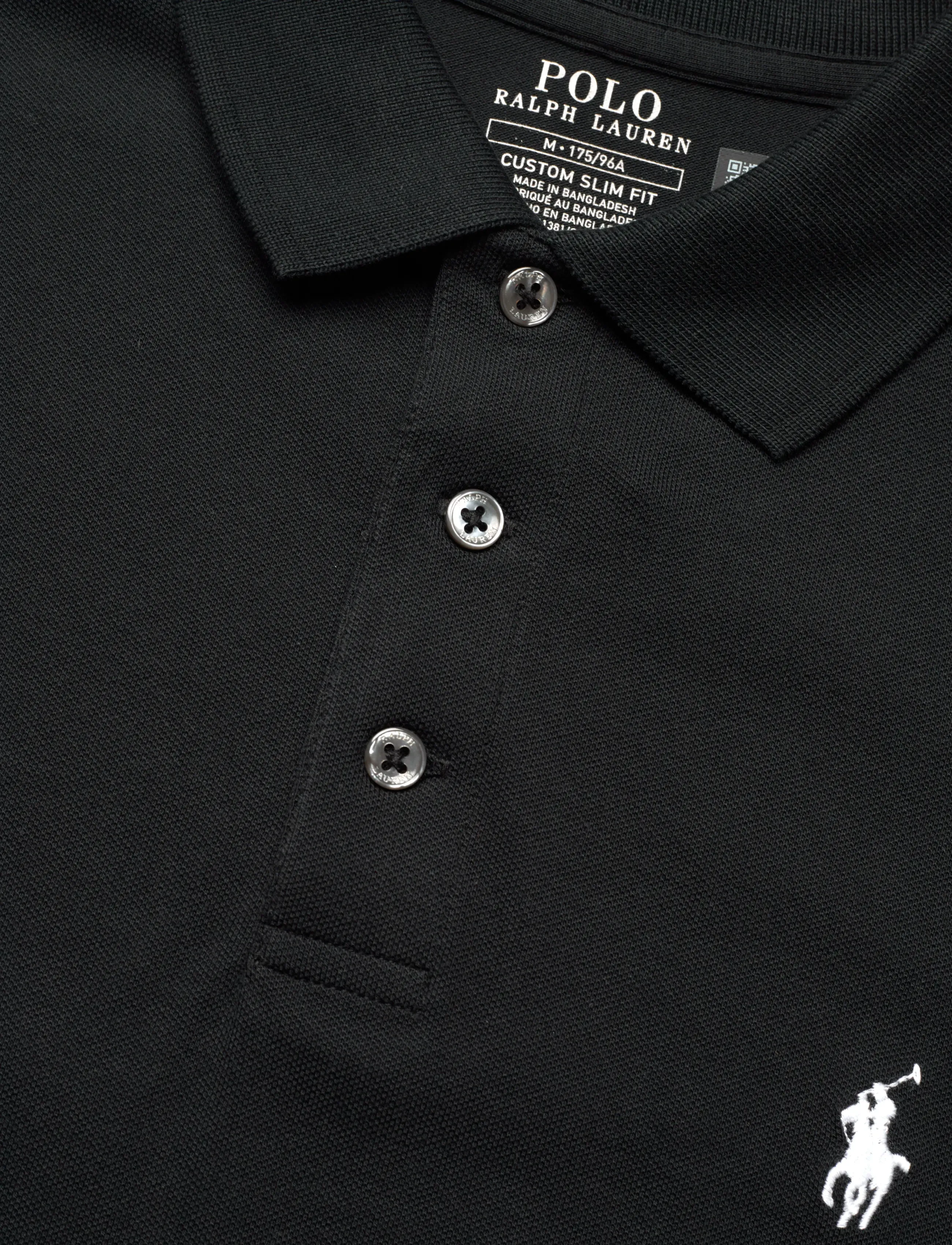 Polo Ralph Lauren - STRETCH MESH-SSL-PSH - kurzärmelig - polo black/c1730 - 2