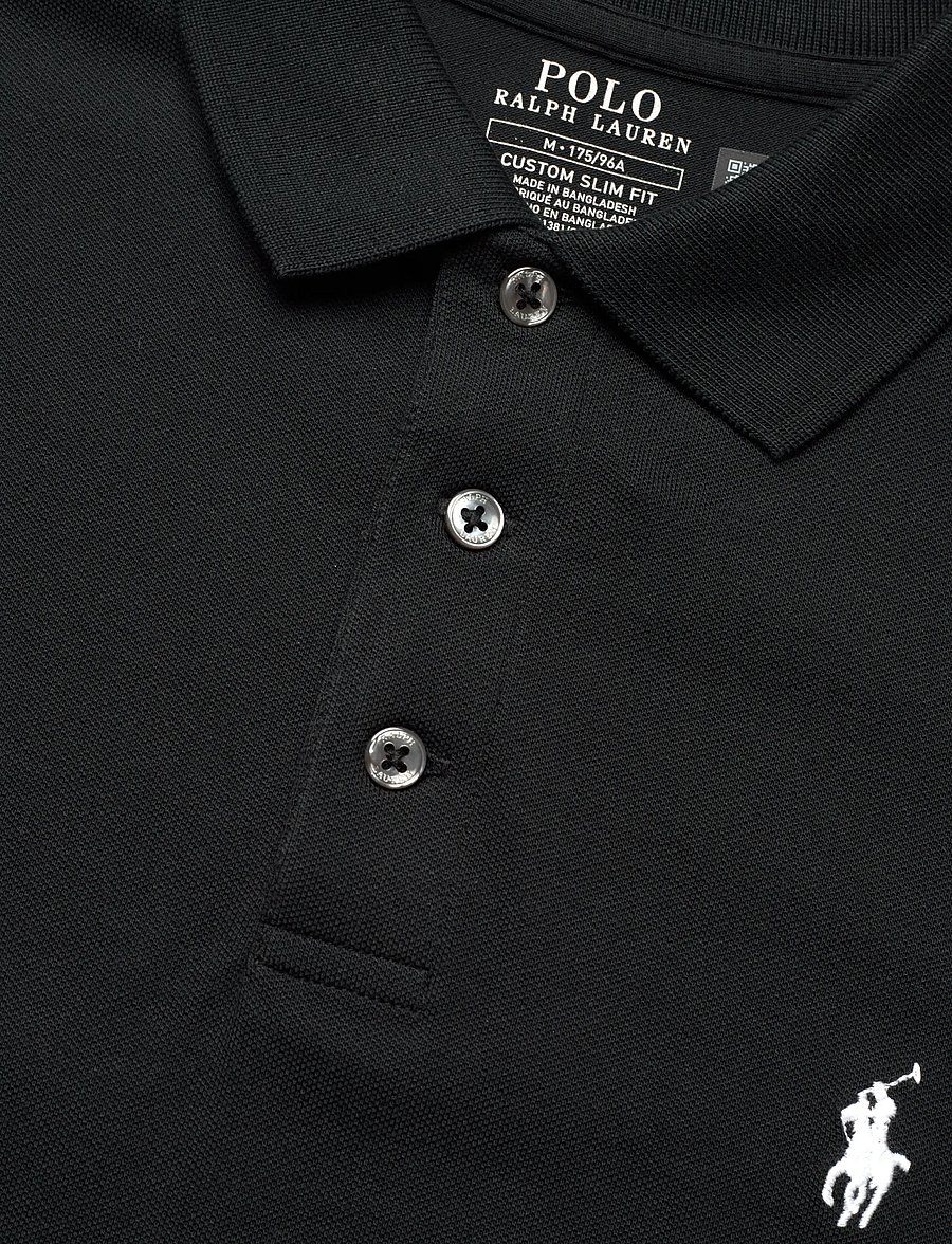 Polo Ralph Lauren - STRETCH MESH-SSL-PSH - kurzärmelig - polo black/c1730 - 2
