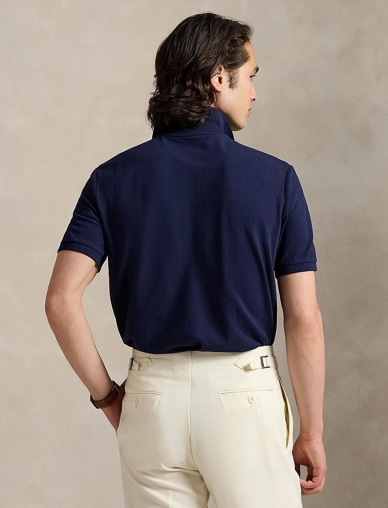 Polo Ralph Lauren - Custom Slim Fit Stretch Mesh Polo Shirt - lühikeste varrukatega polod - refined navy/c173 - 2