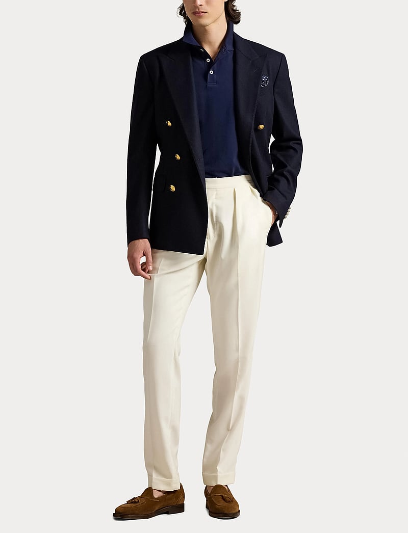 Polo Ralph Lauren - Custom Slim Fit Stretch Mesh Polo Shirt - lühikeste varrukatega polod - refined navy/c173 - 4